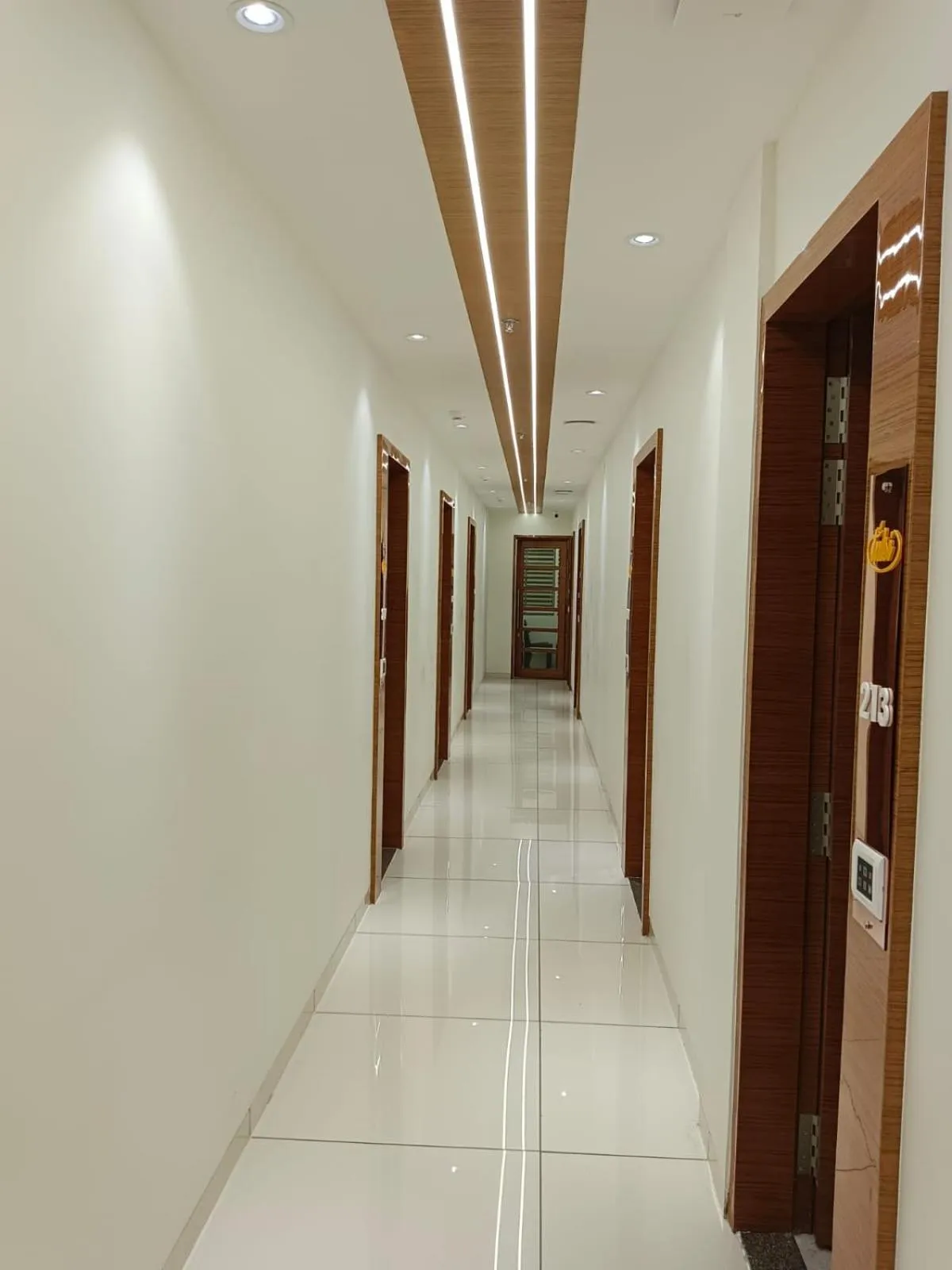 Lobby or reception in Tulsi Hotel