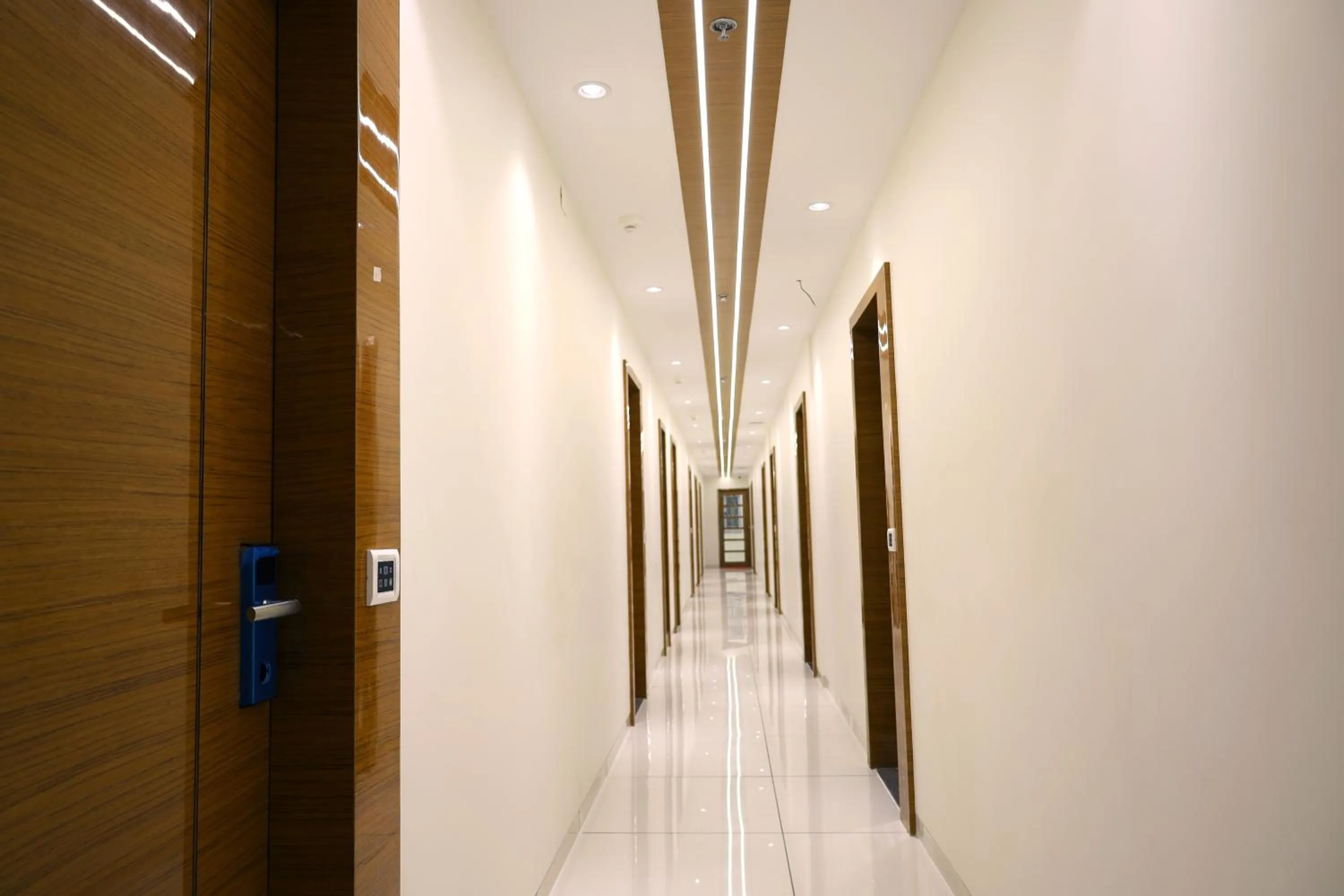 Lobby or reception in Tulsi Hotel