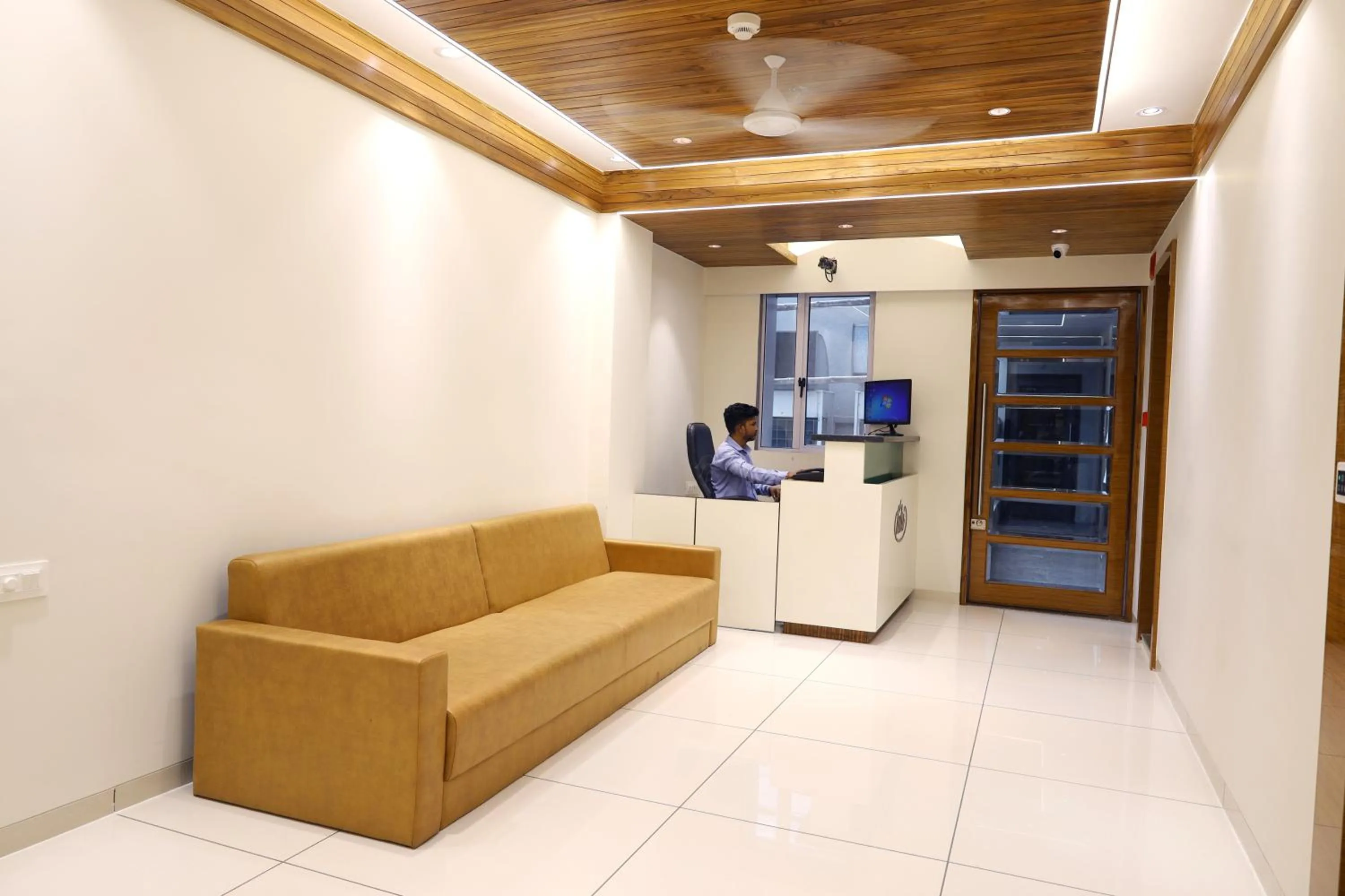 Lobby or reception in Tulsi Hotel
