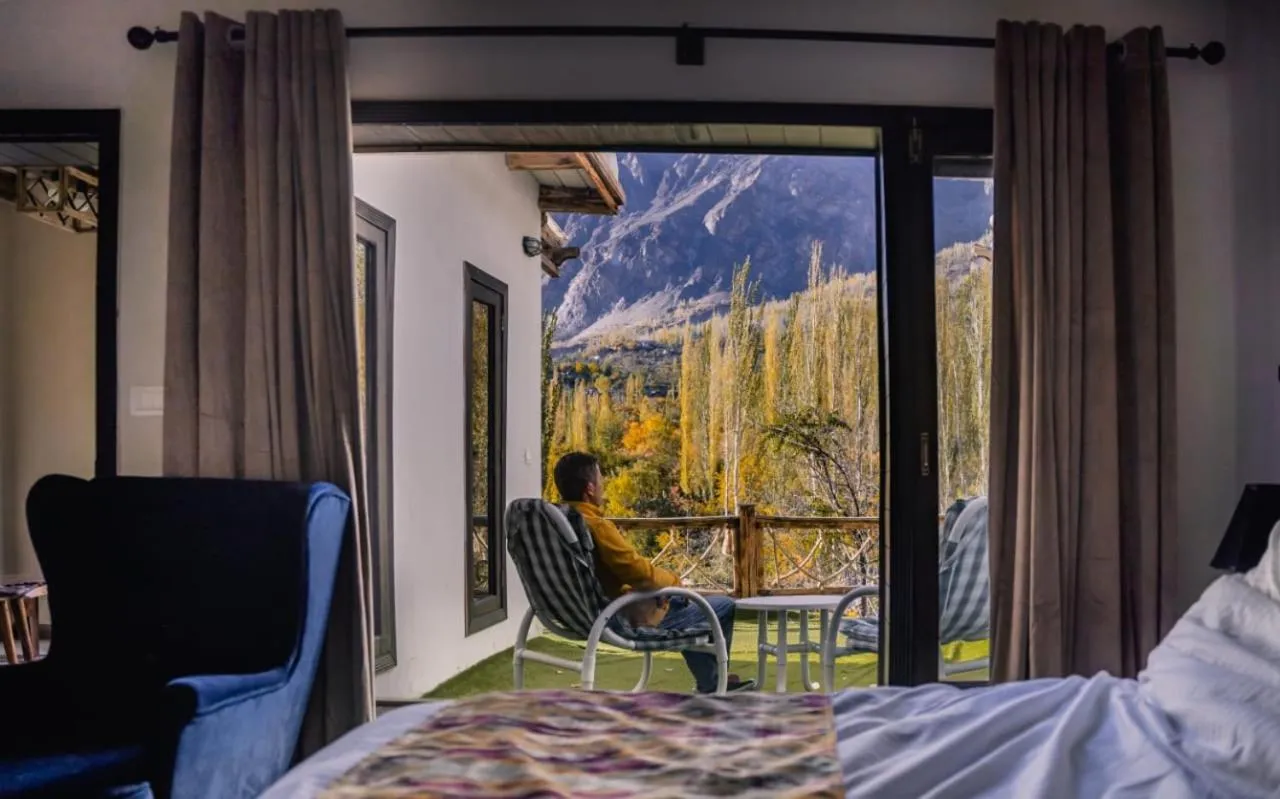 Bed in Offto Resort Hunza