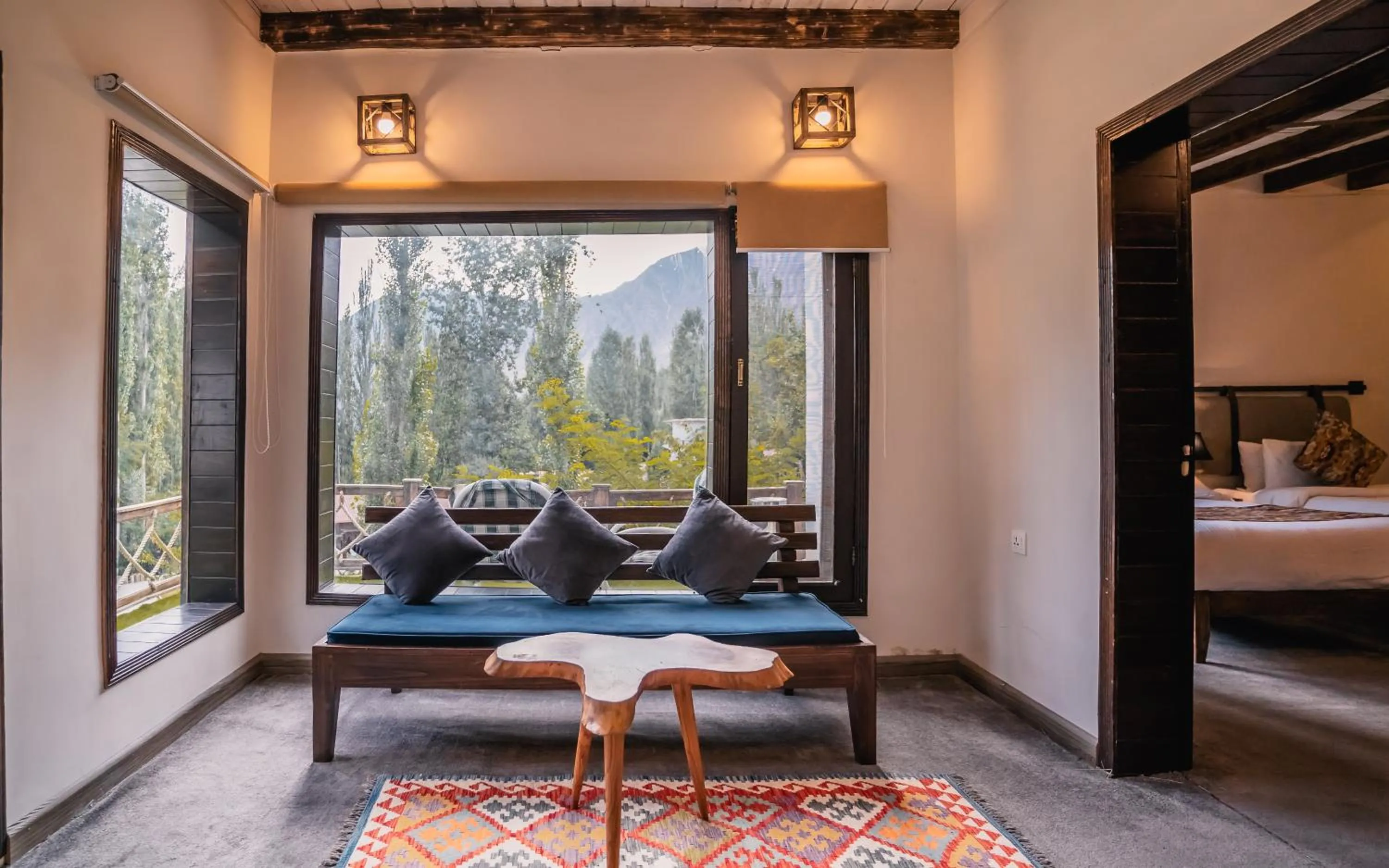 Living room in Offto Resort Hunza