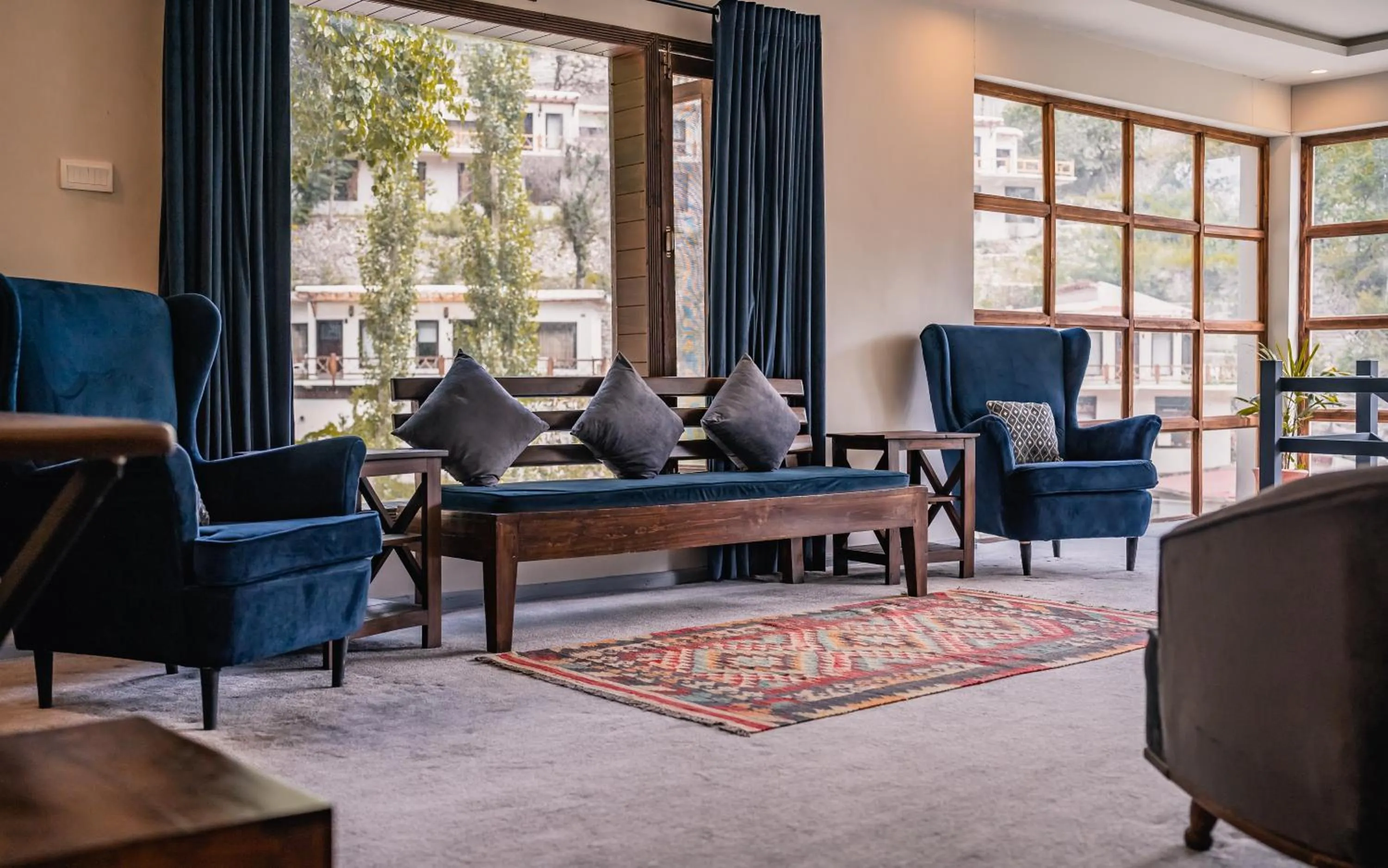 Living room in Offto Resort Hunza