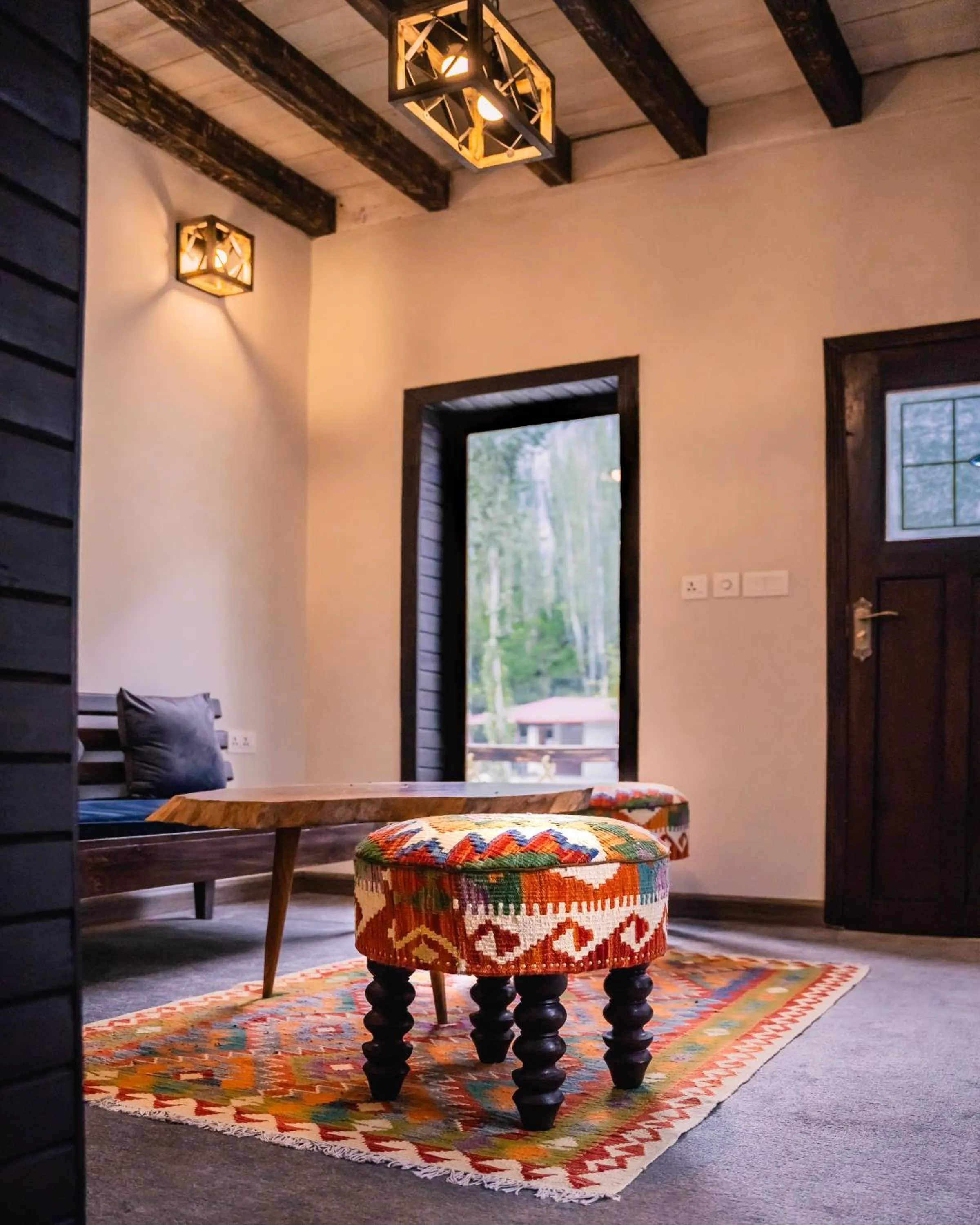 Living room in Offto Resort Hunza