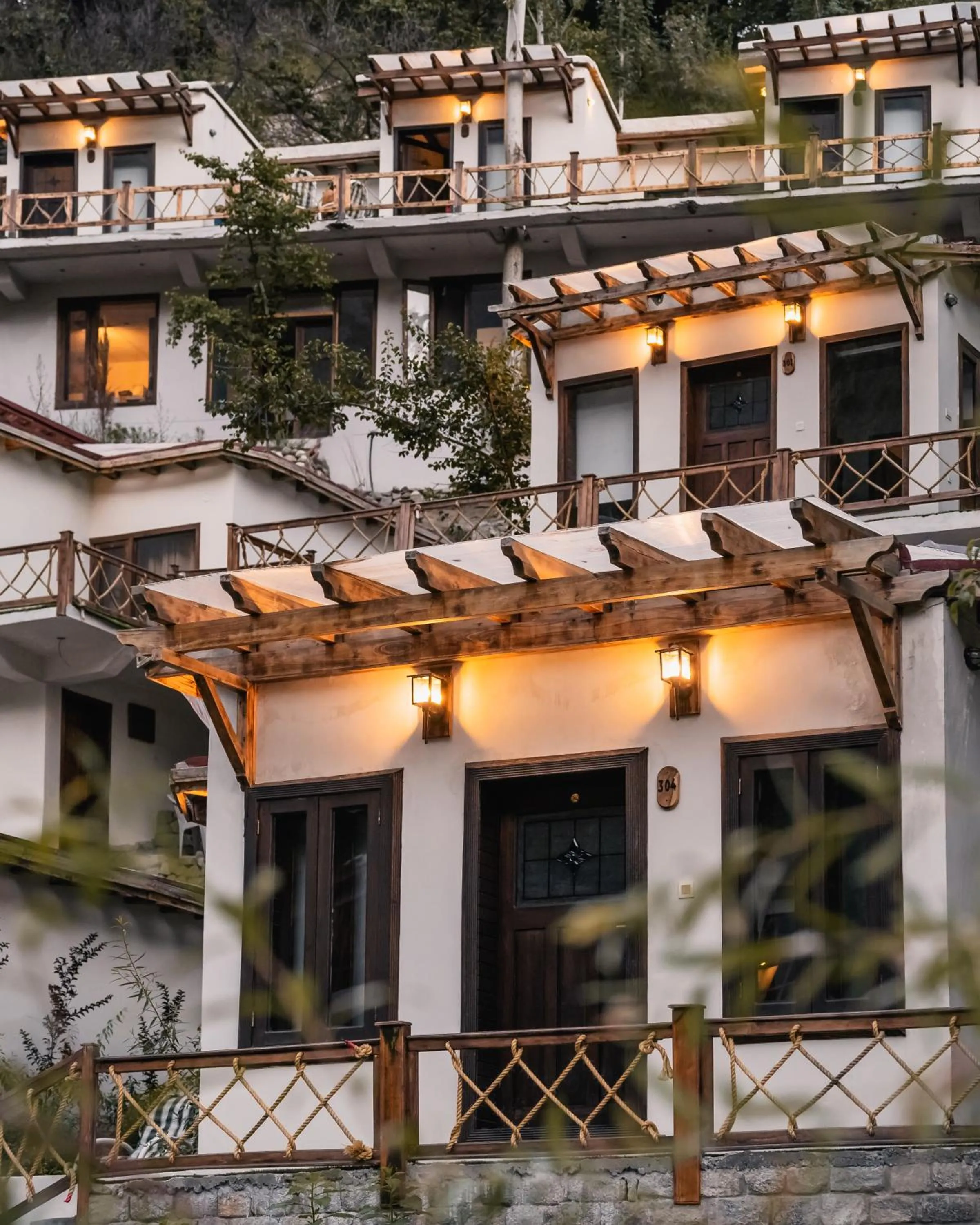 Property building in Offto Resort Hunza