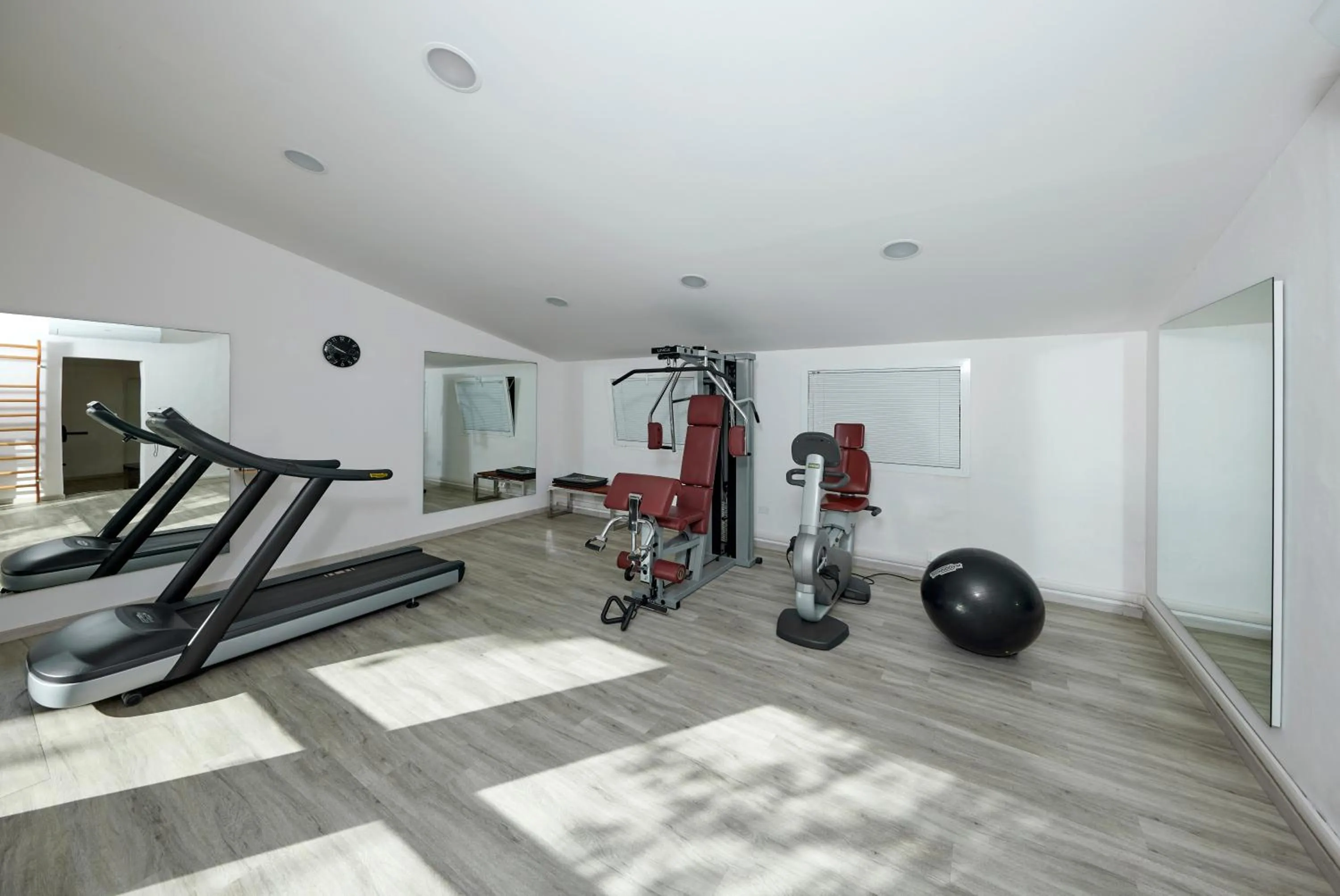 Fitness centre/facilities in Park Hotel I Lecci