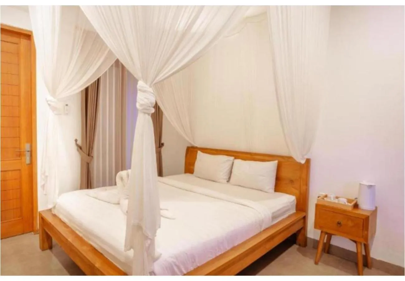 Bed in Kubu D'Carik Villa & Bungalow by ecommerceloka