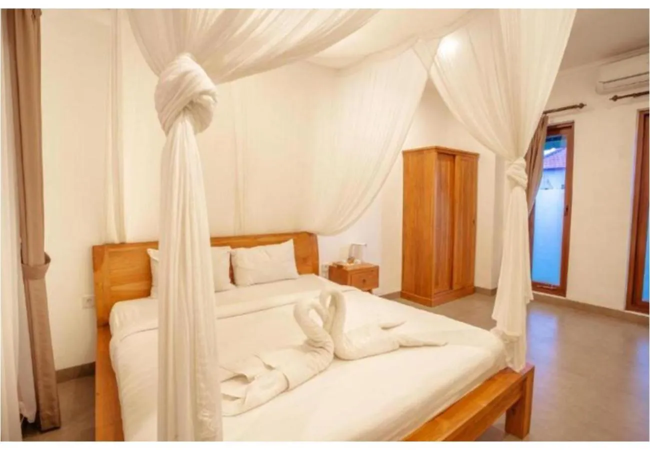 Bed in Kubu D'Carik Villa & Bungalow by ecommerceloka