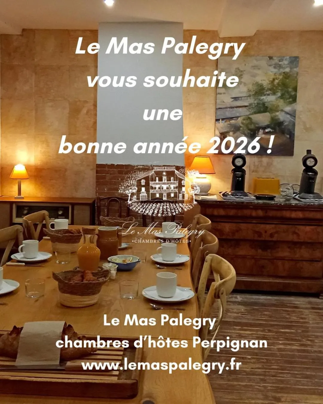 Breakfast in Le Mas Palegry Chambres d'hôtes Perpignan