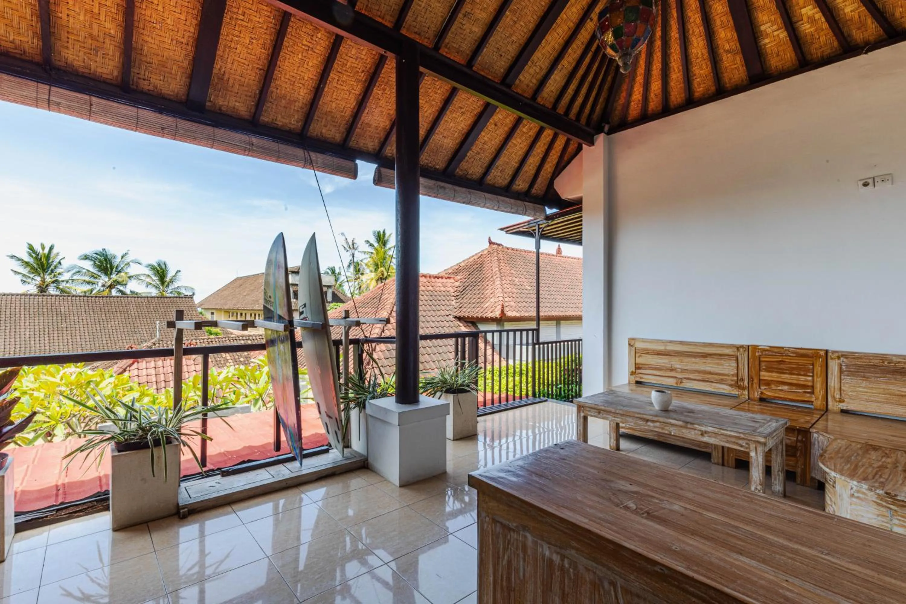 Area and facilities in Surf Retreat Villa Sari Bali