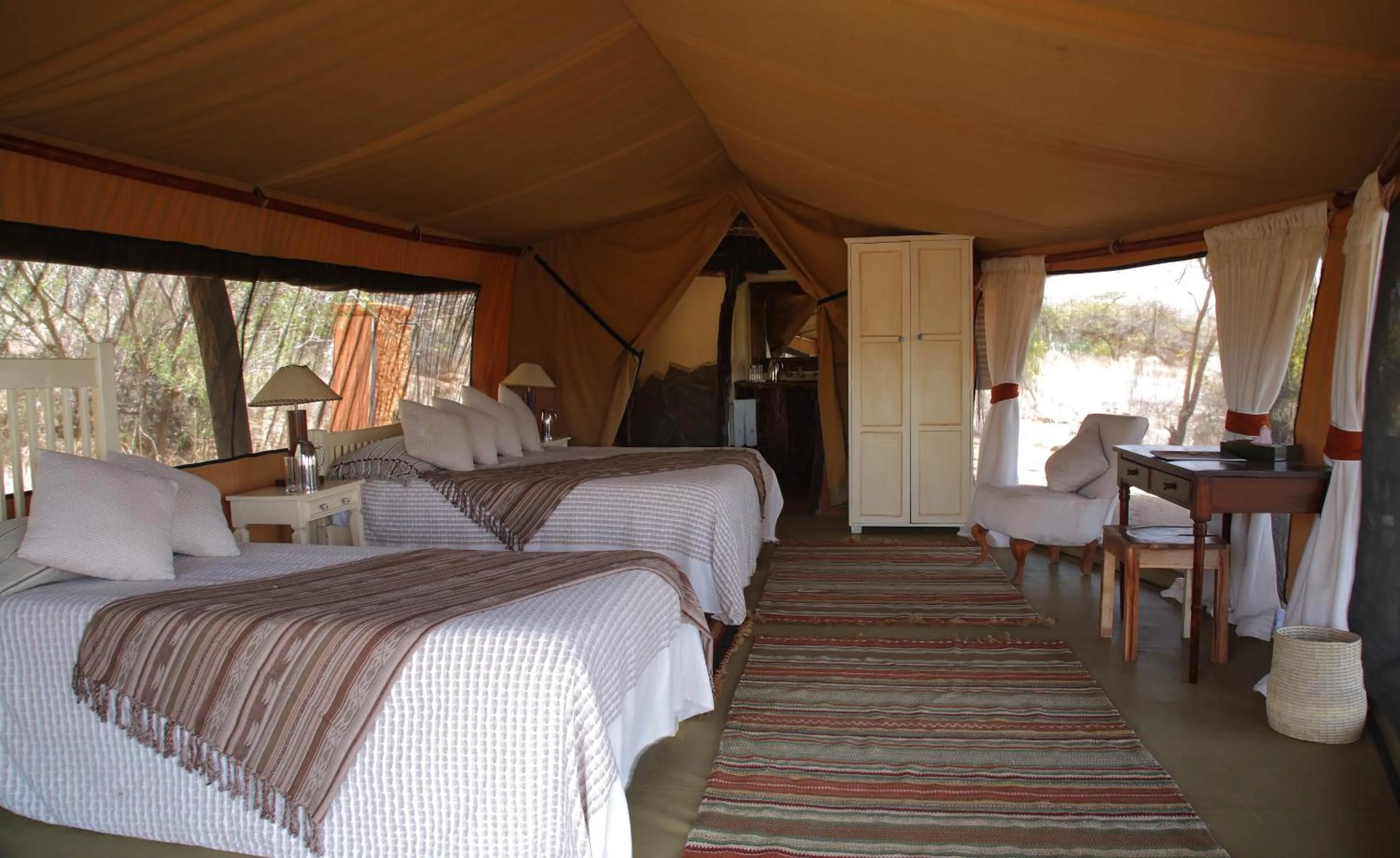 Photo of the whole room, Bed in Elewana Lewa Safari Camp
