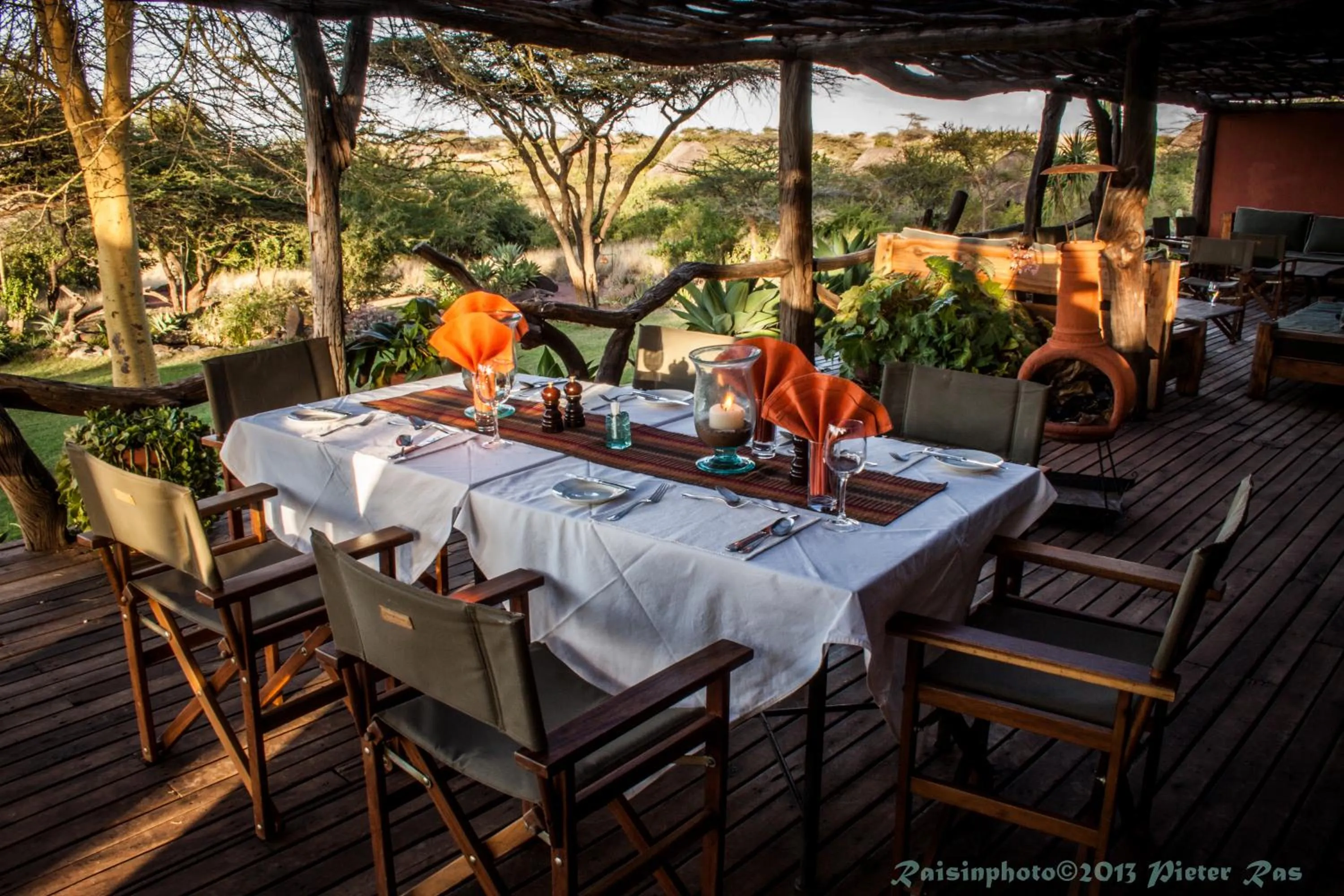 Restaurant/places to eat in Elewana Lewa Safari Camp