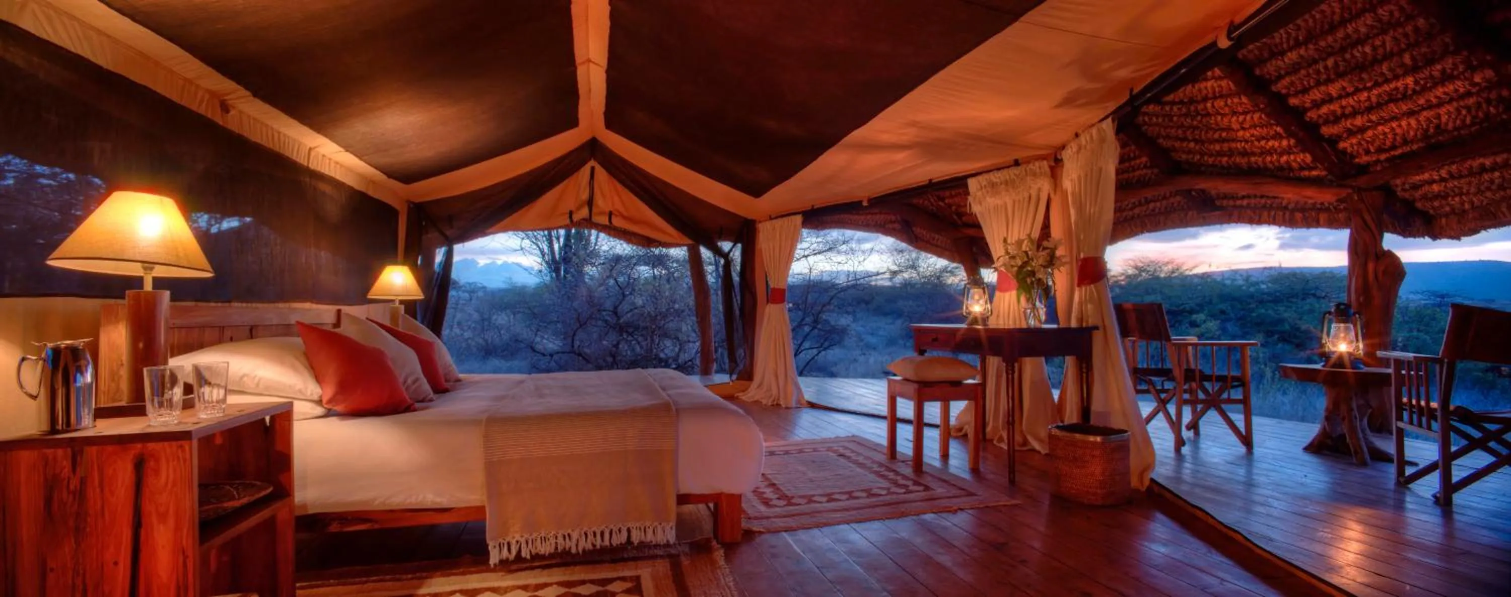 Photo of the whole room in Elewana Lewa Safari Camp