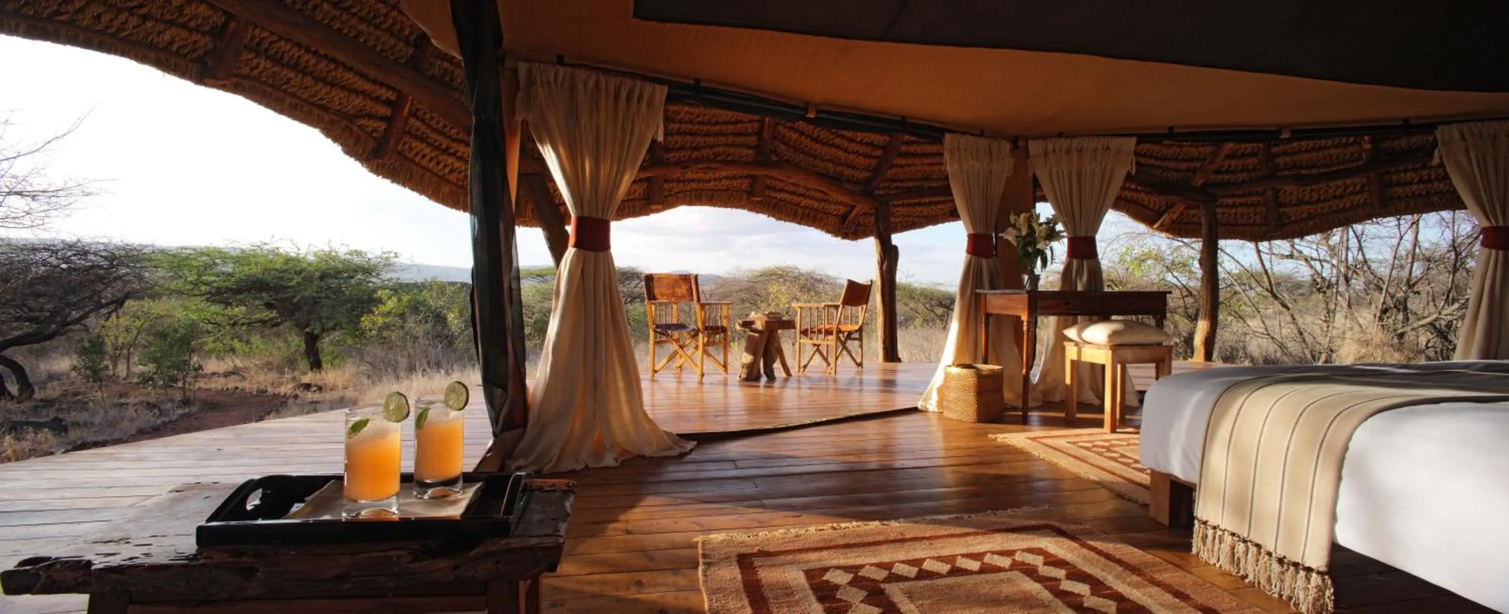 View (from property/room) in Elewana Lewa Safari Camp