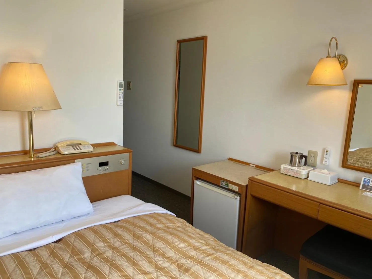 Photo of the whole room, Bed in Hotel Castle Plaza Tagajo