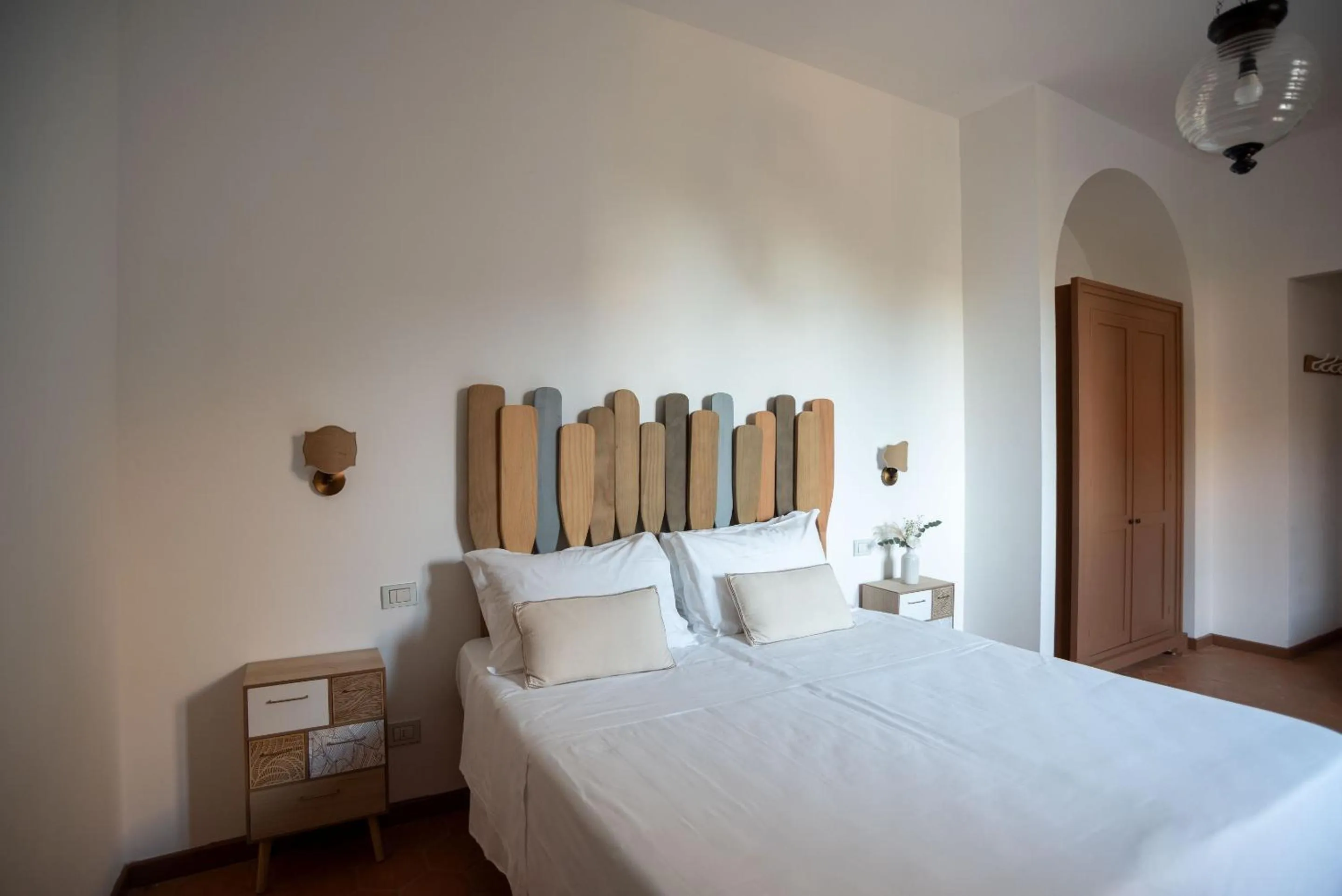 Bedroom, Bed in Villa Puolo - Sorrento