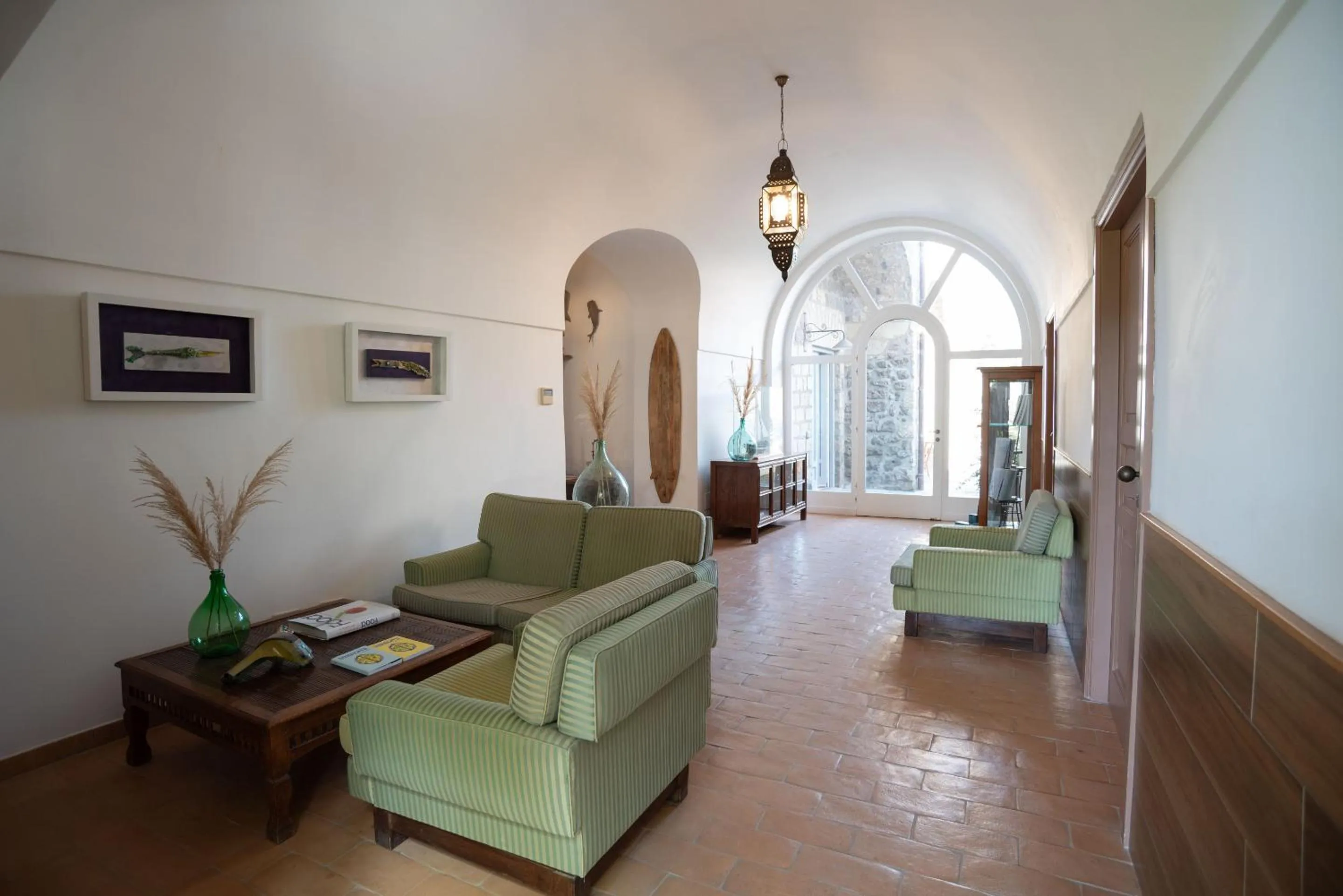 Lobby or reception in Villa Puolo - Sorrento