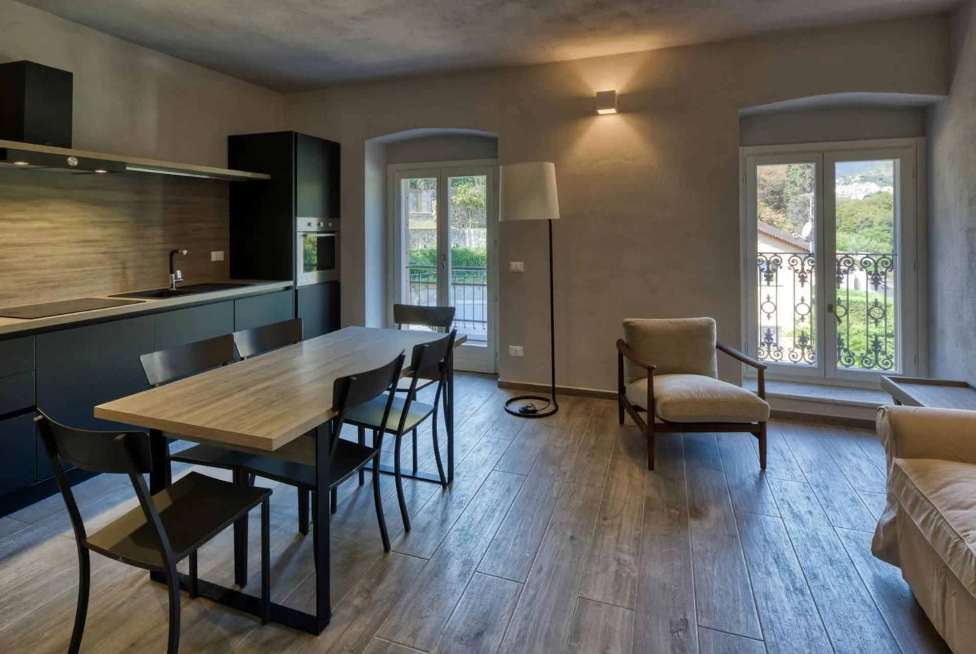 Living room in Residence Via Di Francia