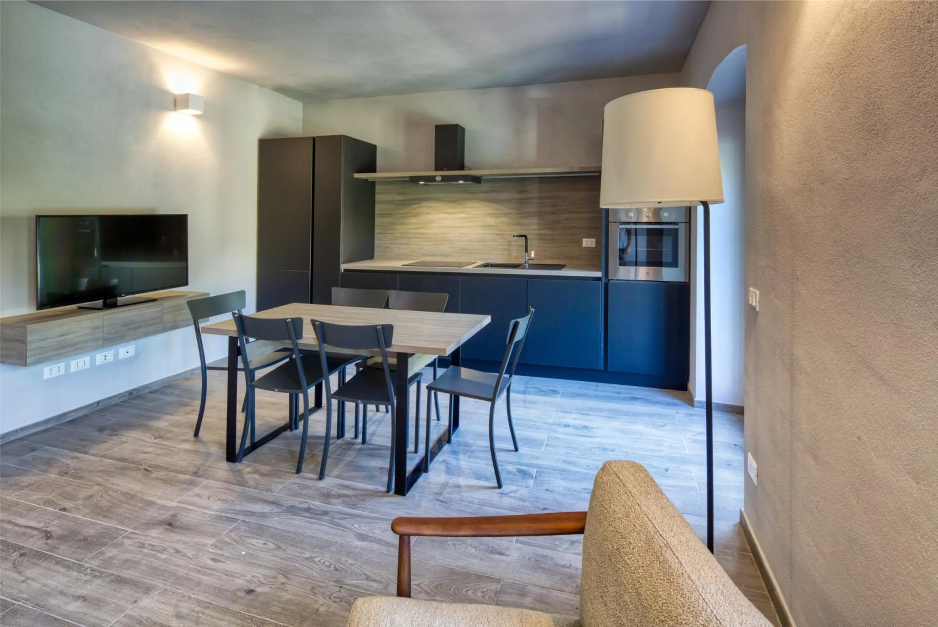 Living room in Residence Via Di Francia