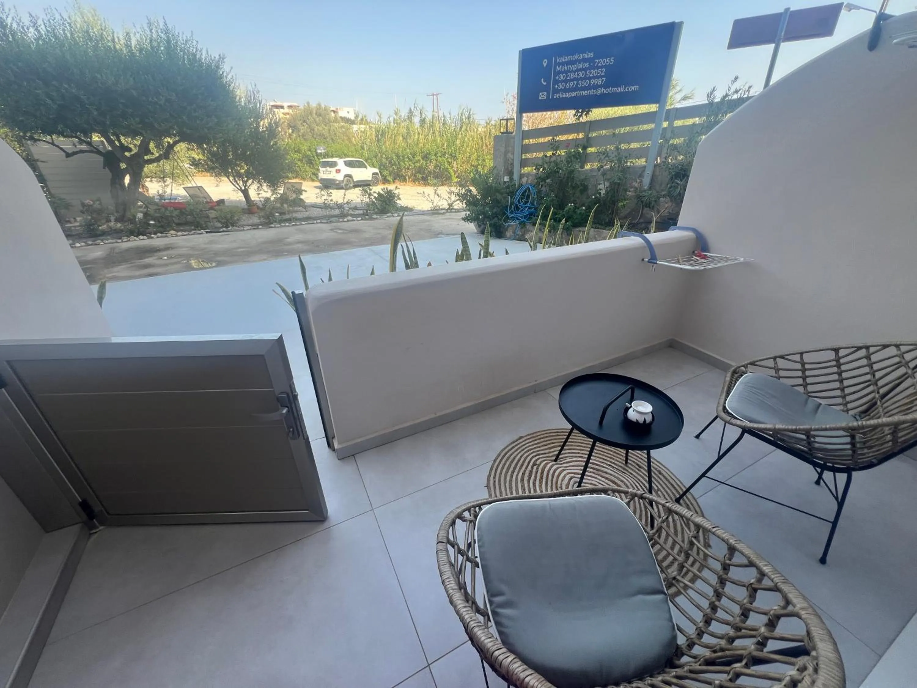 View (from property/room) in Aelia Apartments