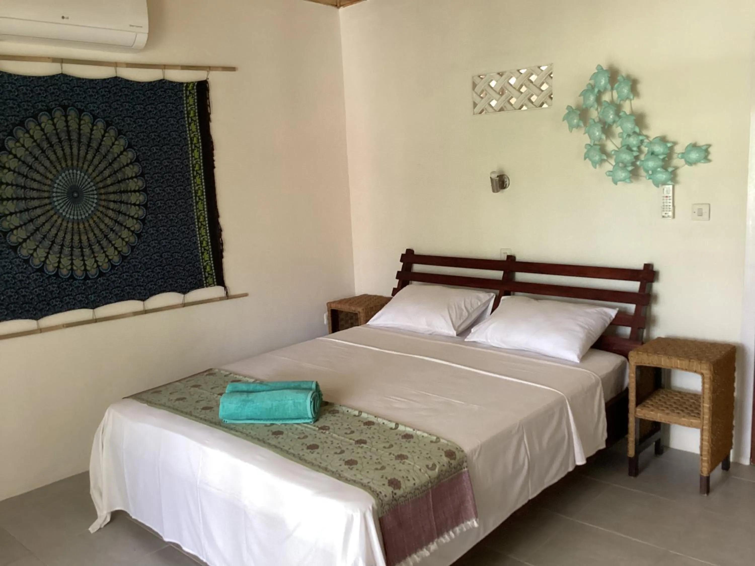 Bed in Juliantos by the sea