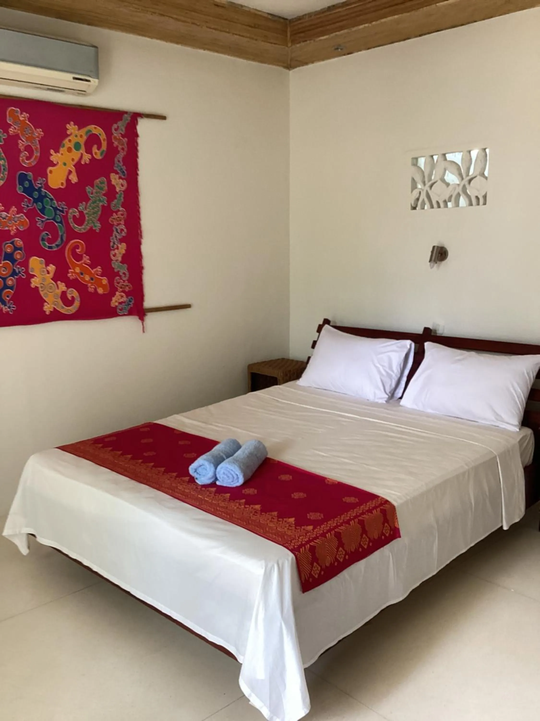 Bed in Juliantos by the sea