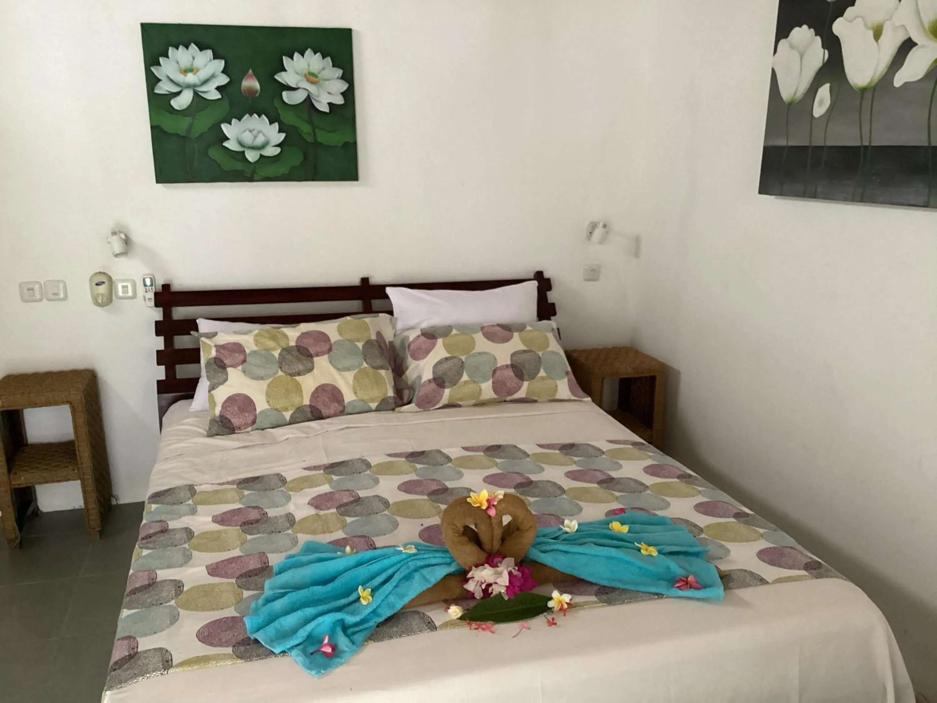 Bed in Juliantos by the sea