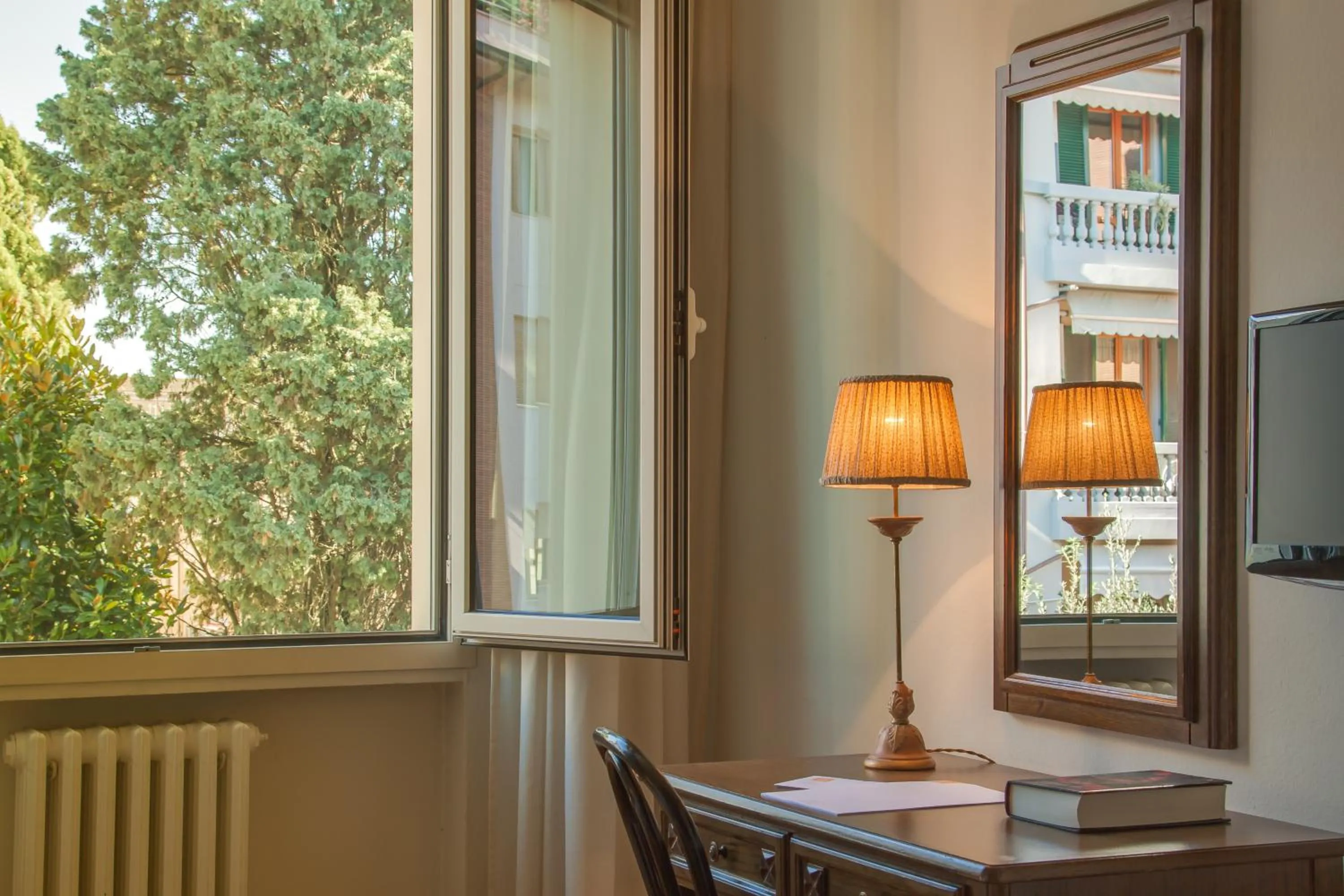 Seating area in Hotel La Pace
