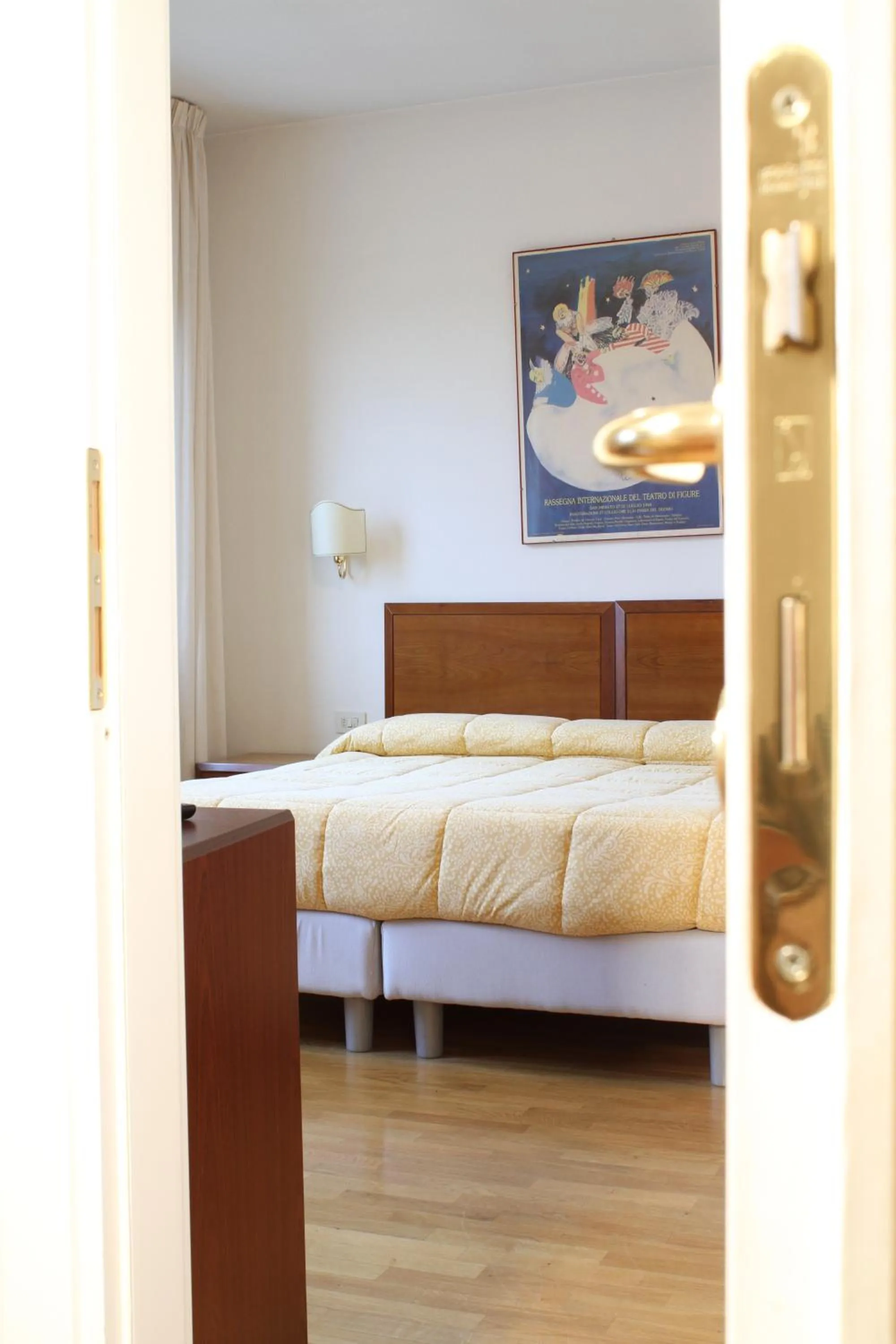 Bedroom, Bed in Hotel La Pace