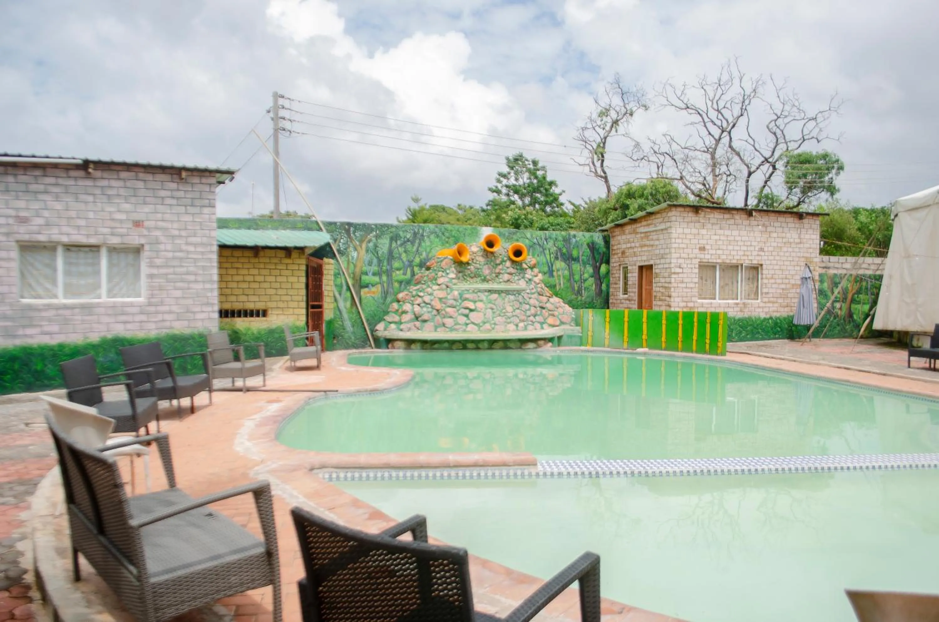 Swimming pool in ROYAL SHALOM HOTEL
