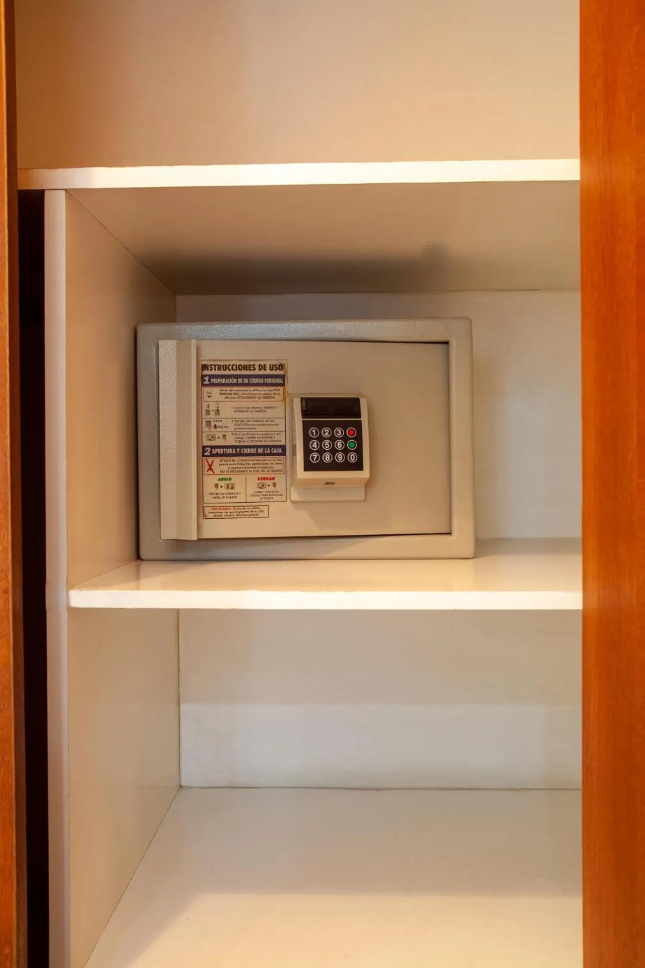 safe in HOTEL EL DORADO