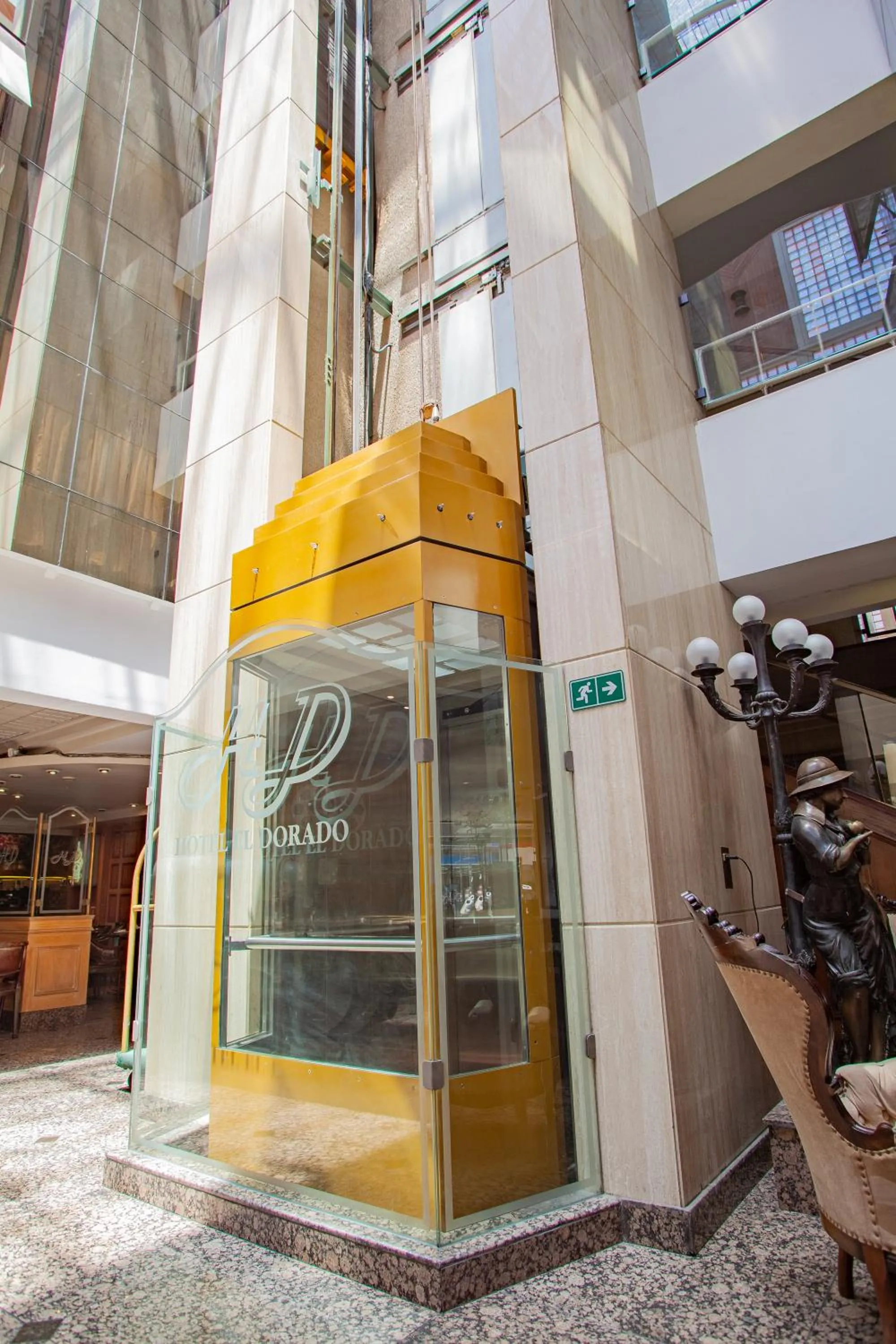 elevator in HOTEL EL DORADO