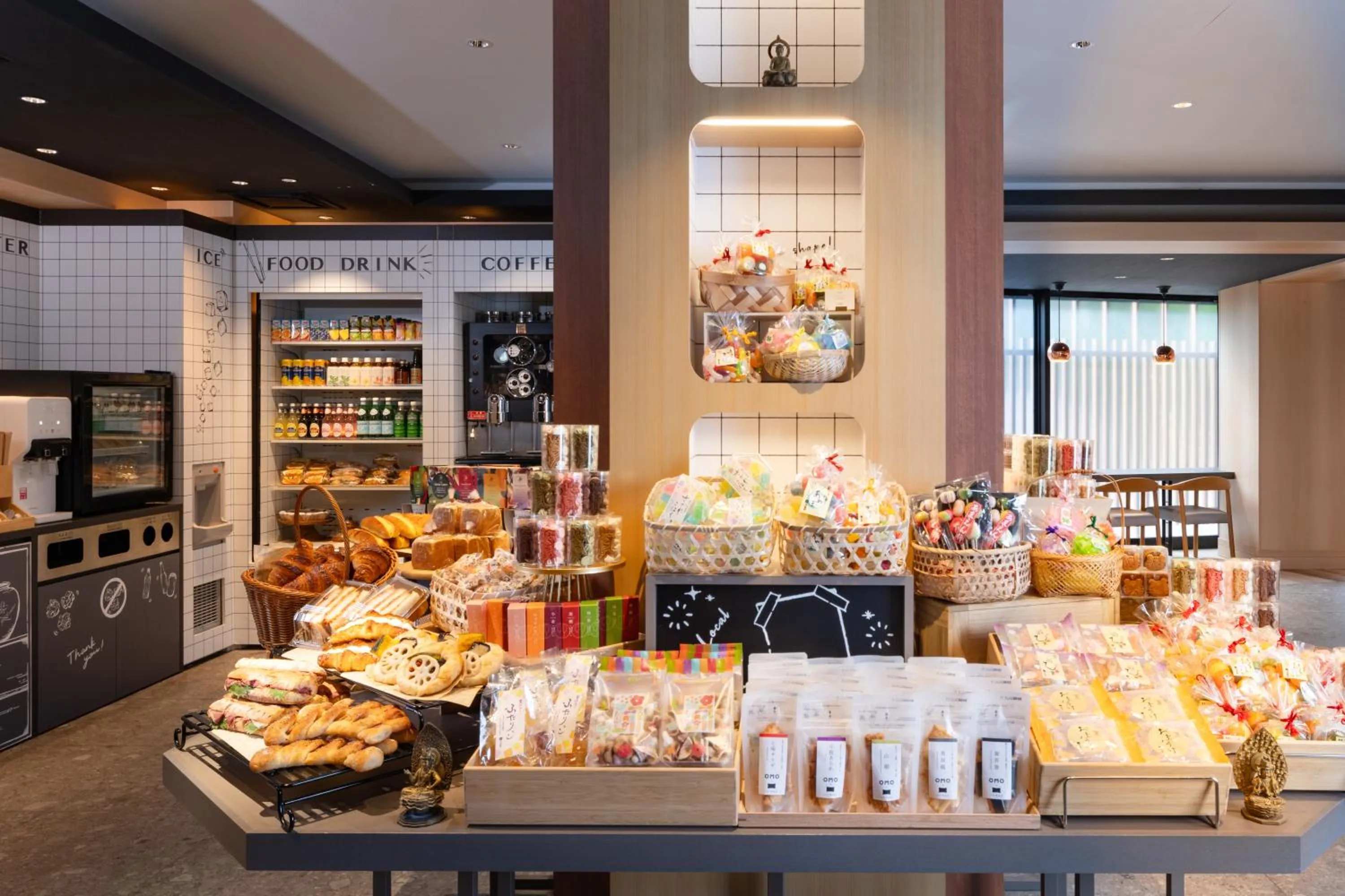 Food and drinks in OMO3 Kyoto Toji by Hoshino Resorts