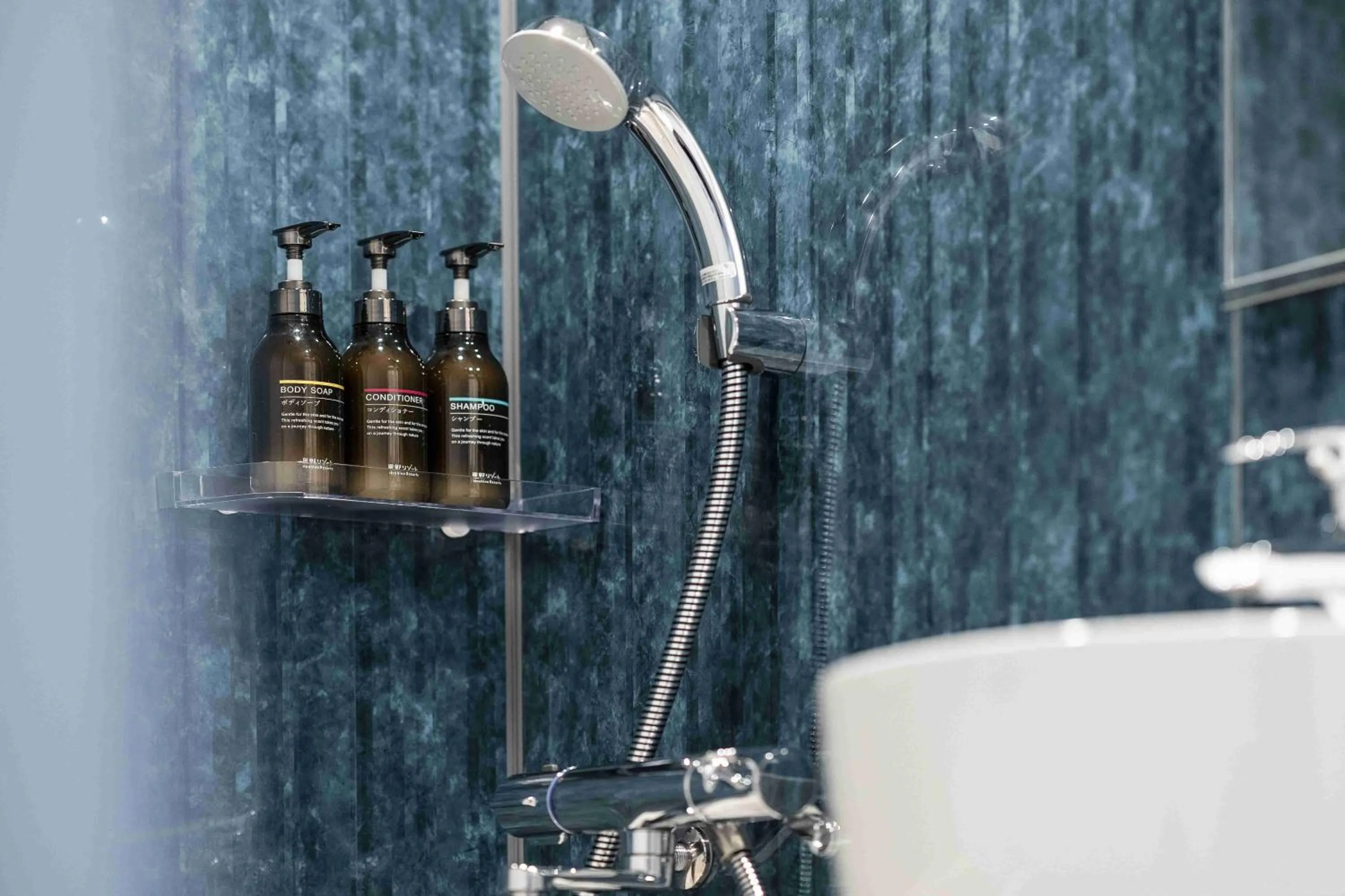 Bathroom in OMO3 Kyoto Toji by Hoshino Resorts