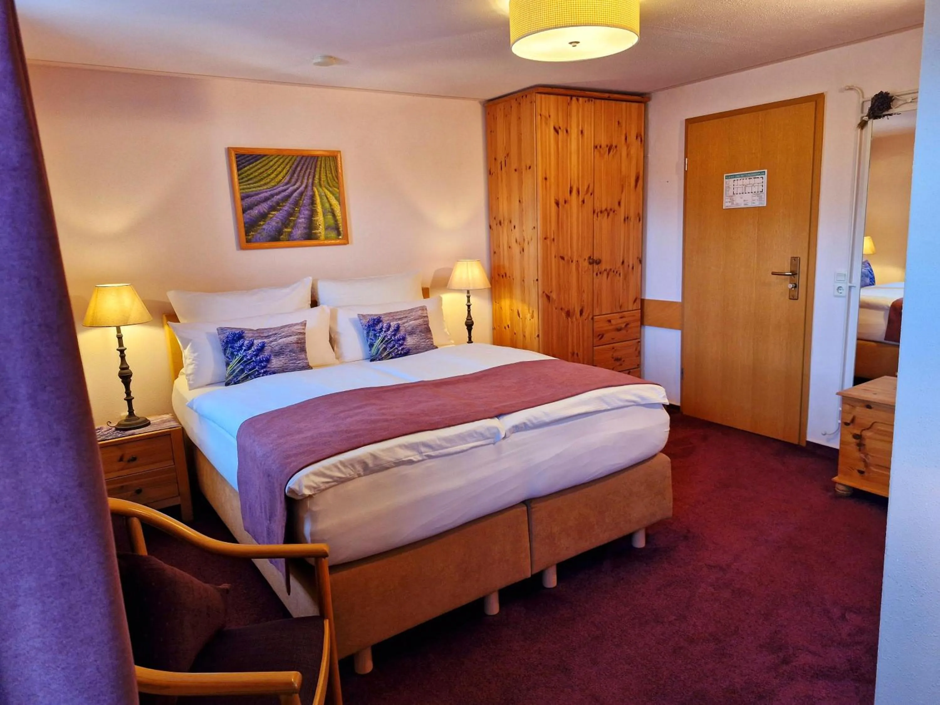 Bed in Logis L Auberge Gutshof