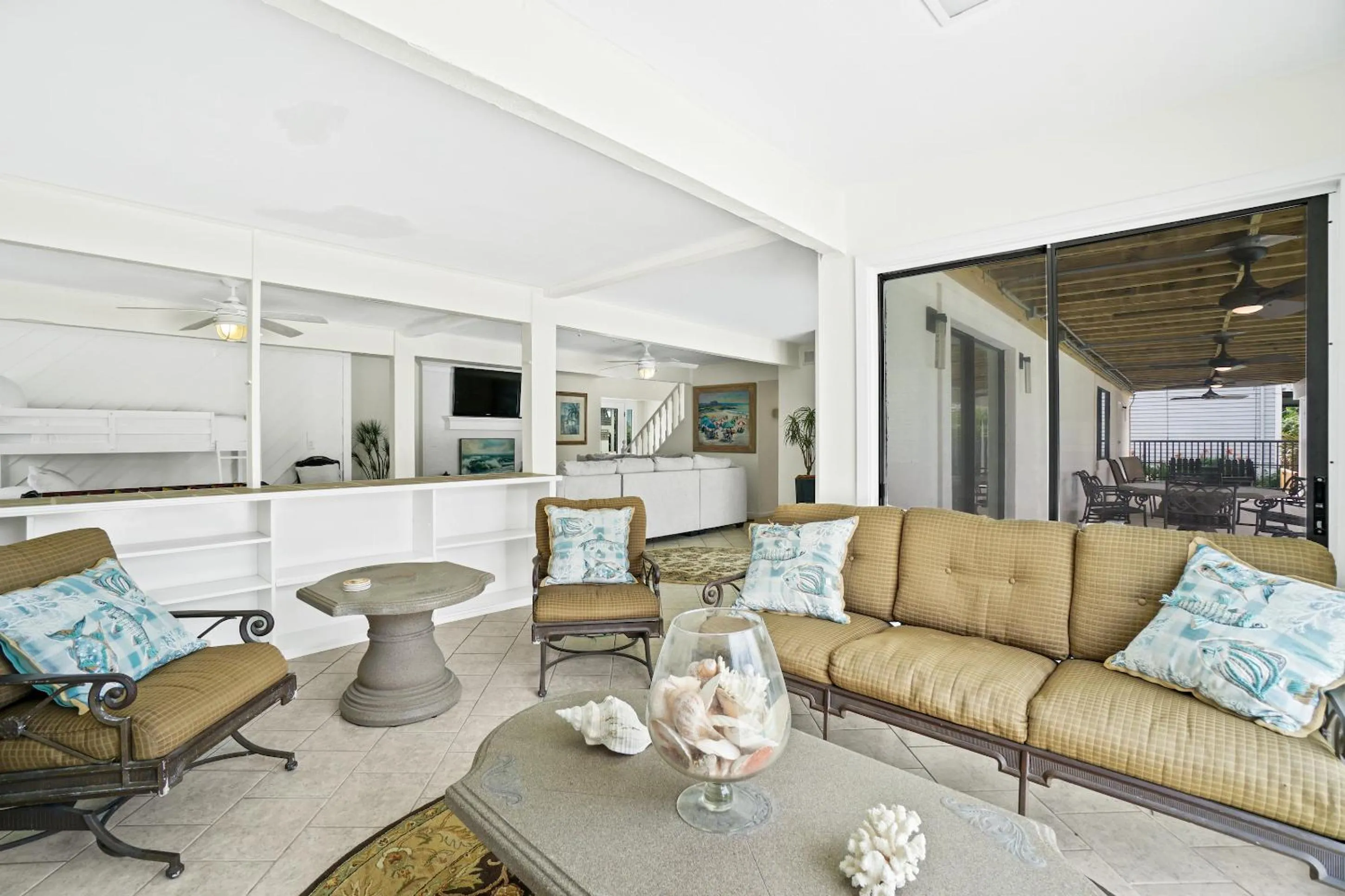 Bed in Destin Beach House - Happy Harbor House by Panhandle Getaways