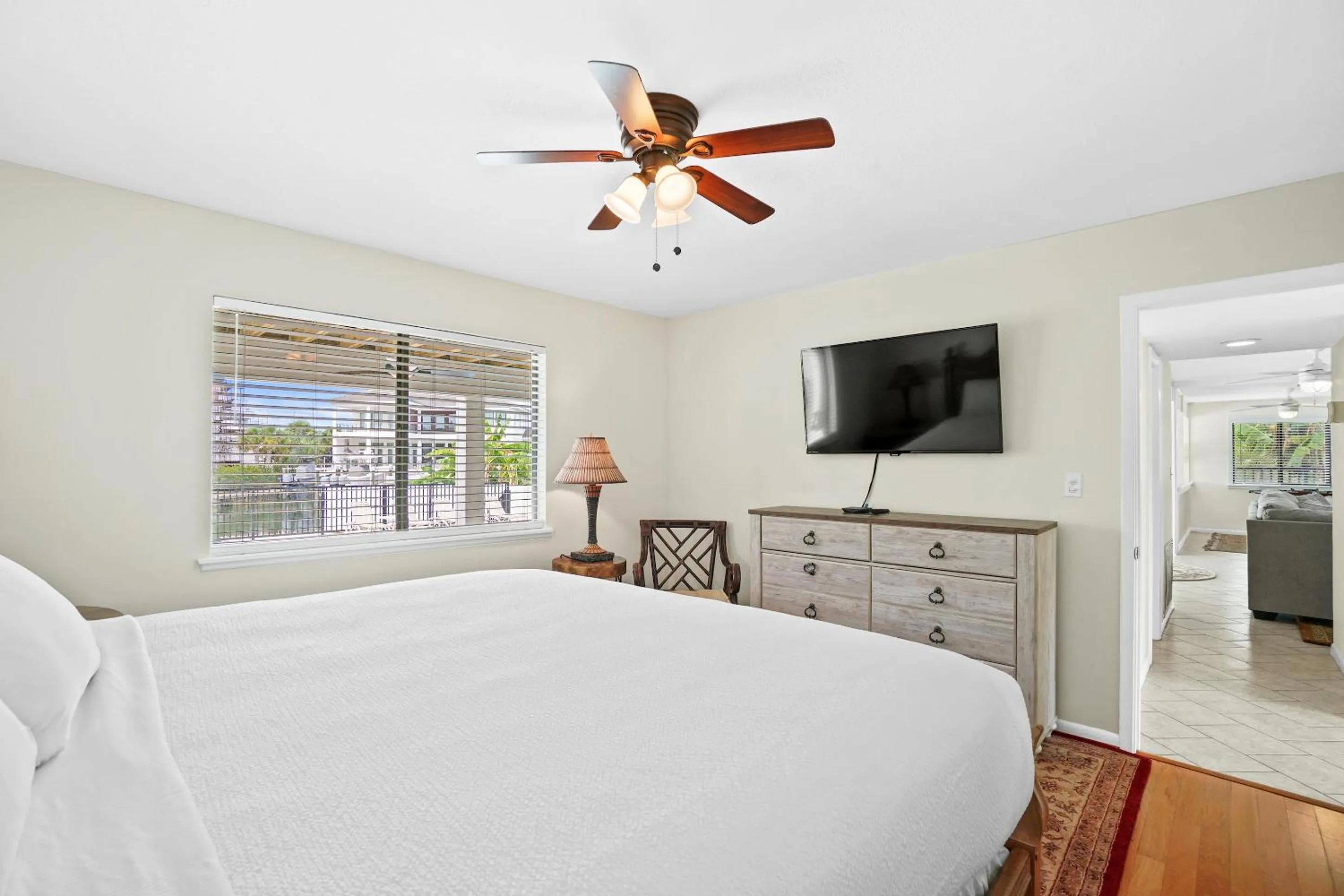 Bed in Destin Beach House - Happy Harbor House by Panhandle Getaways