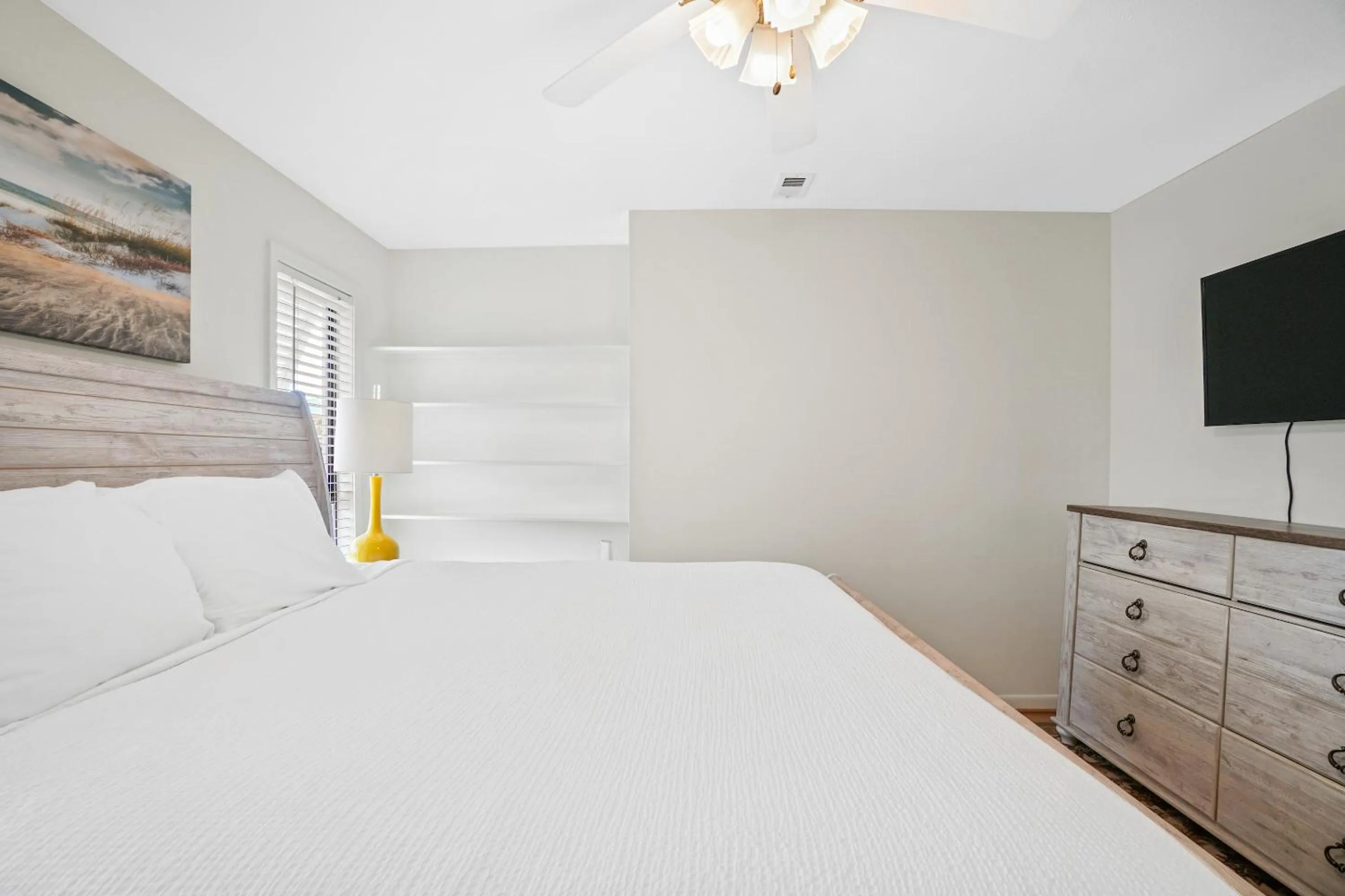 Bed in Destin Beach House - Happy Harbor House by Panhandle Getaways