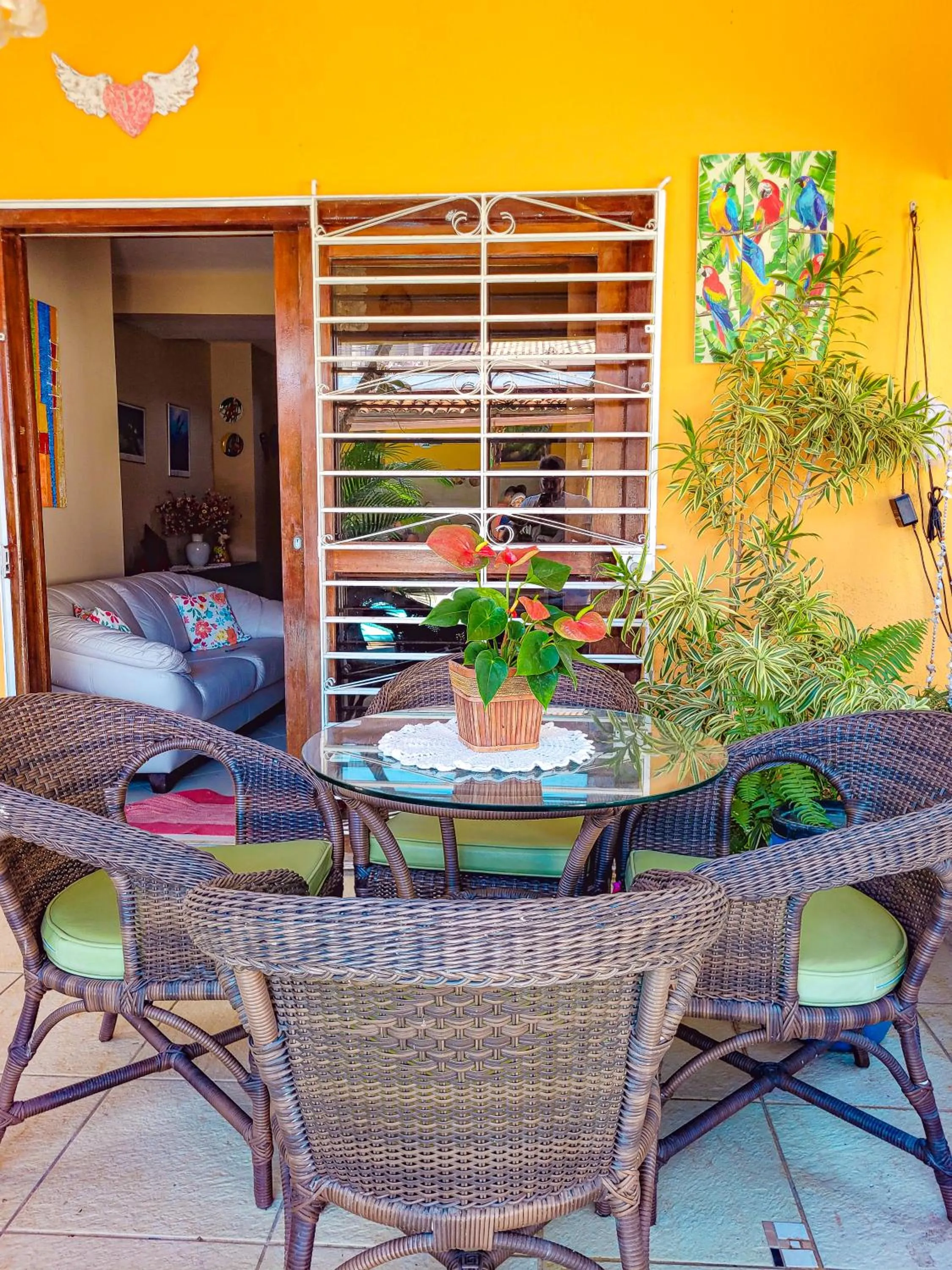 Property building in Pousada Som dos Pássaros