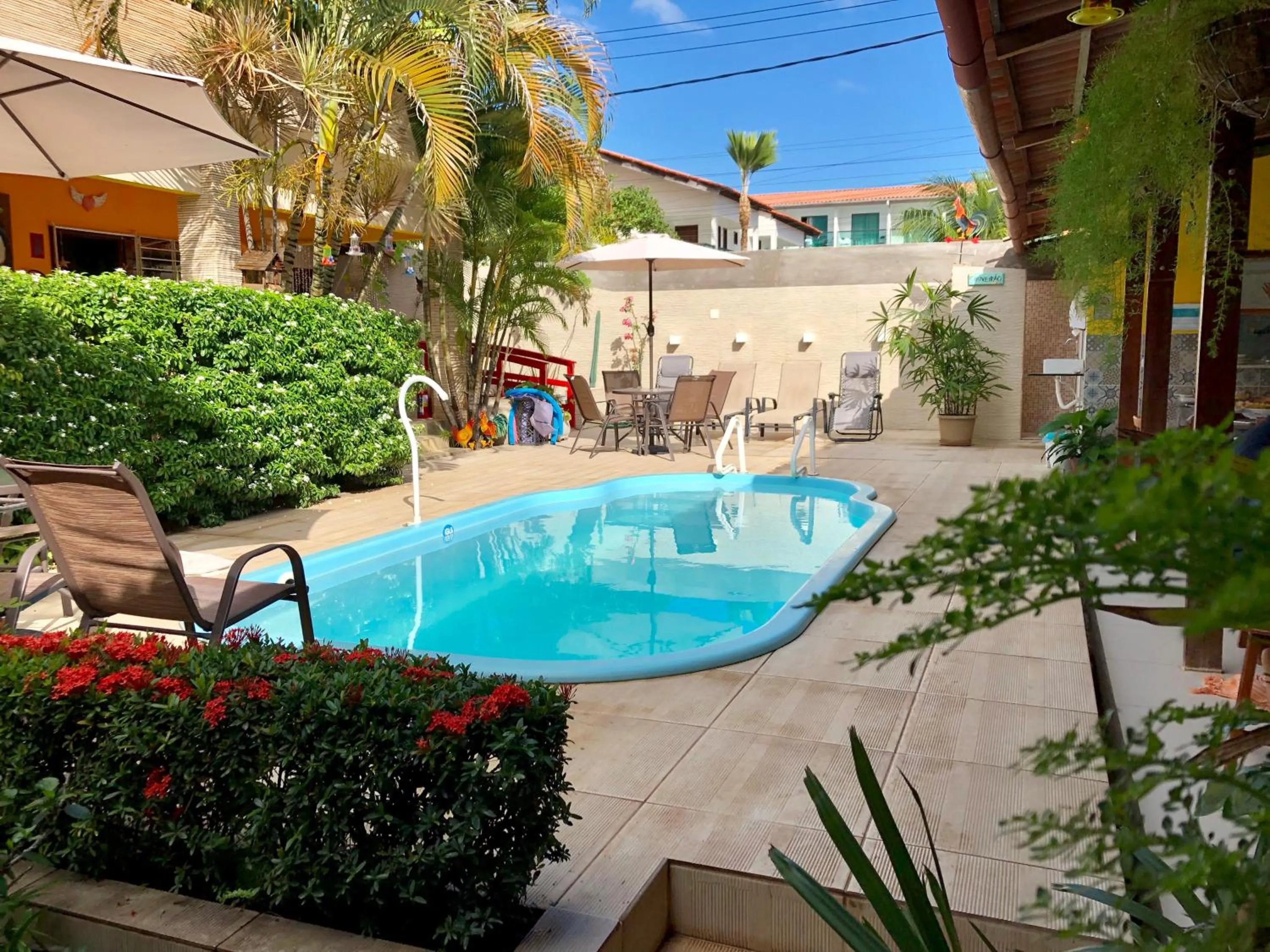 Property building in Pousada Som dos Pássaros