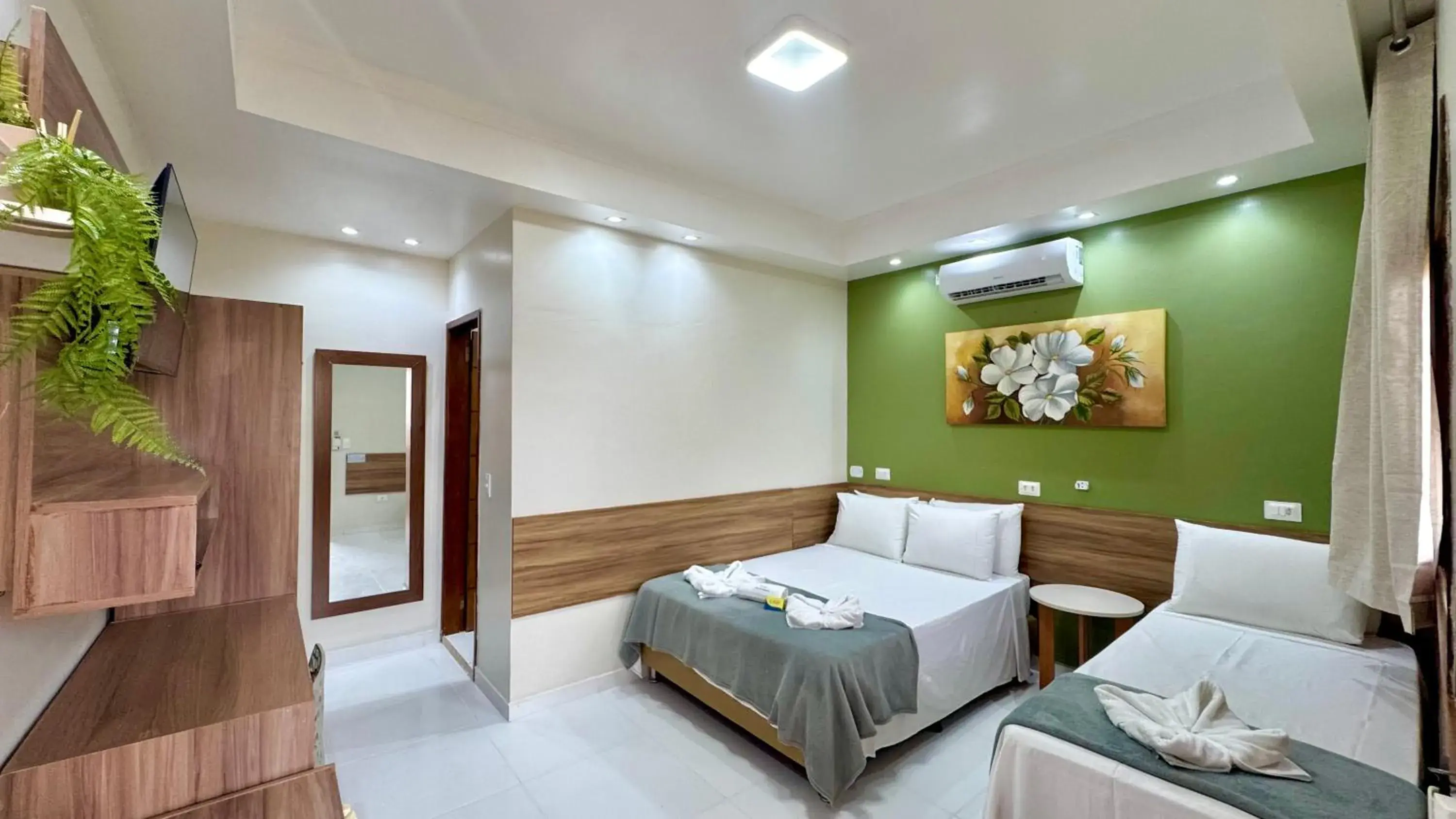 Superior Triple Room in Pousada Som dos Pássaros Superior Triple Room in Pousada Som dos Pássaros