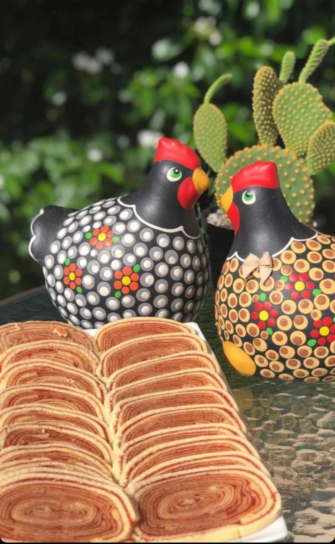 Decorative detail in Pousada Som dos Pássaros