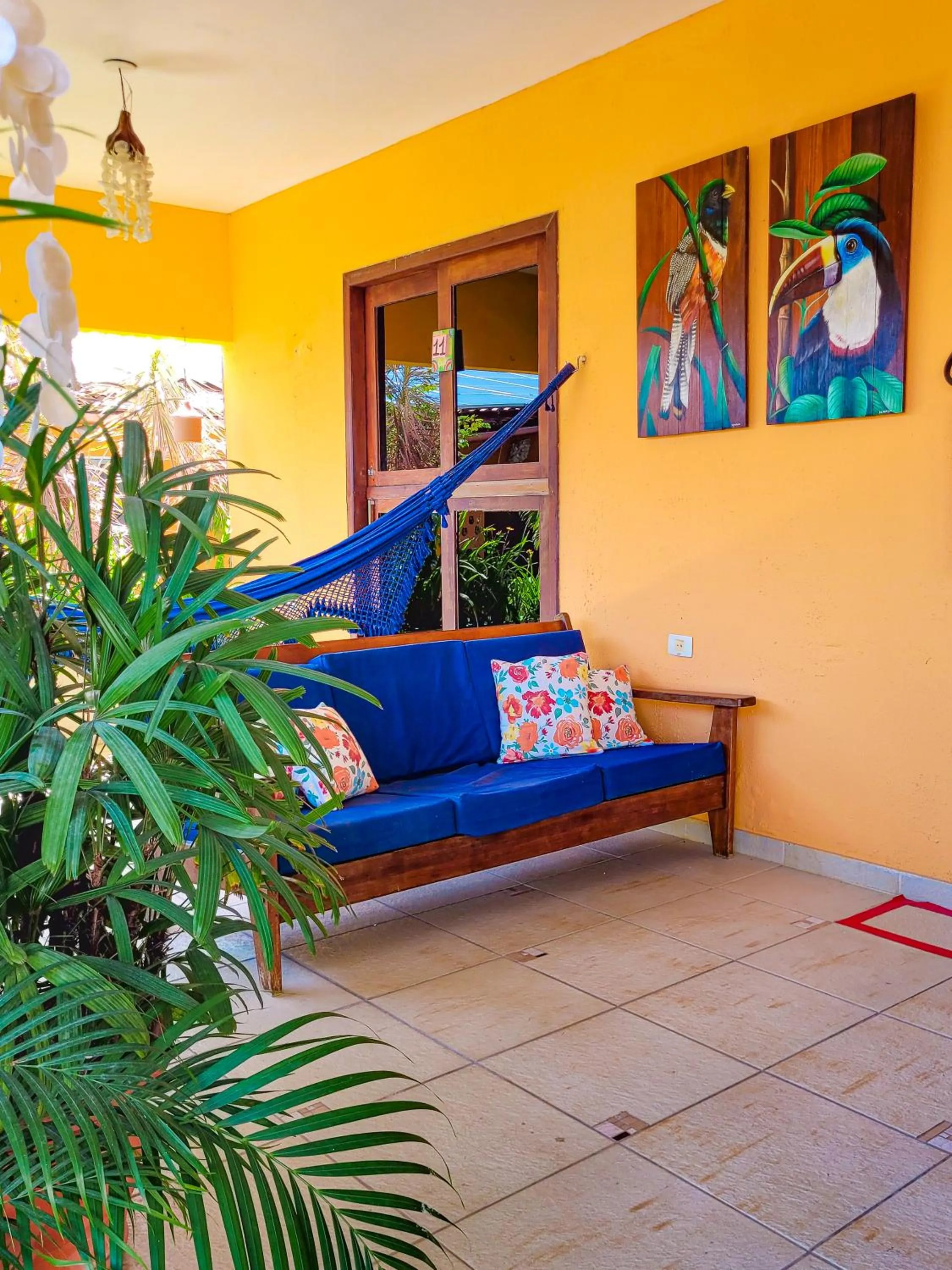 Property building in Pousada Som dos Pássaros