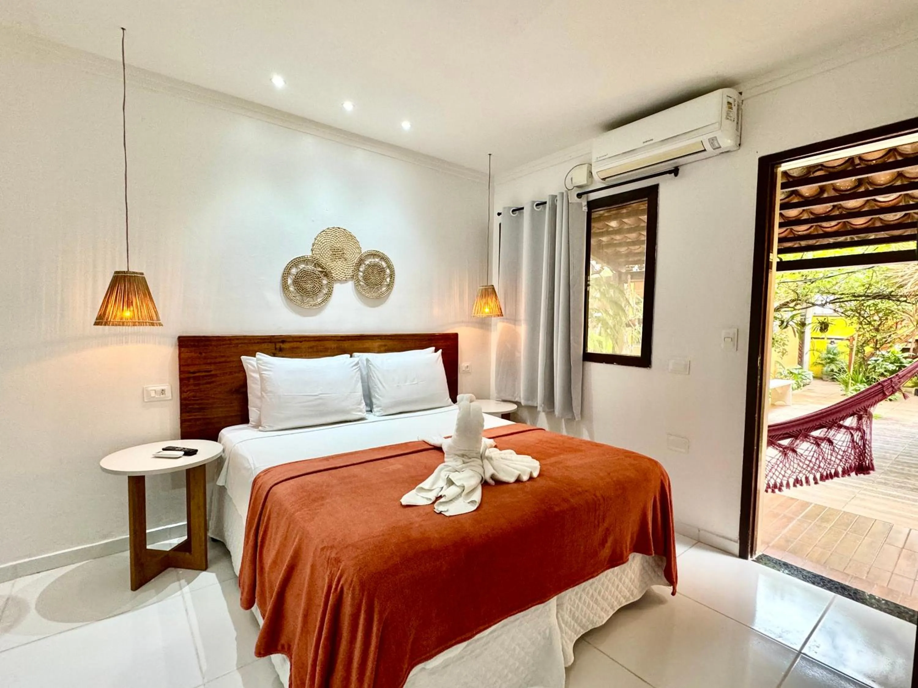 Bedroom, Bed in Pousada Som dos Pássaros