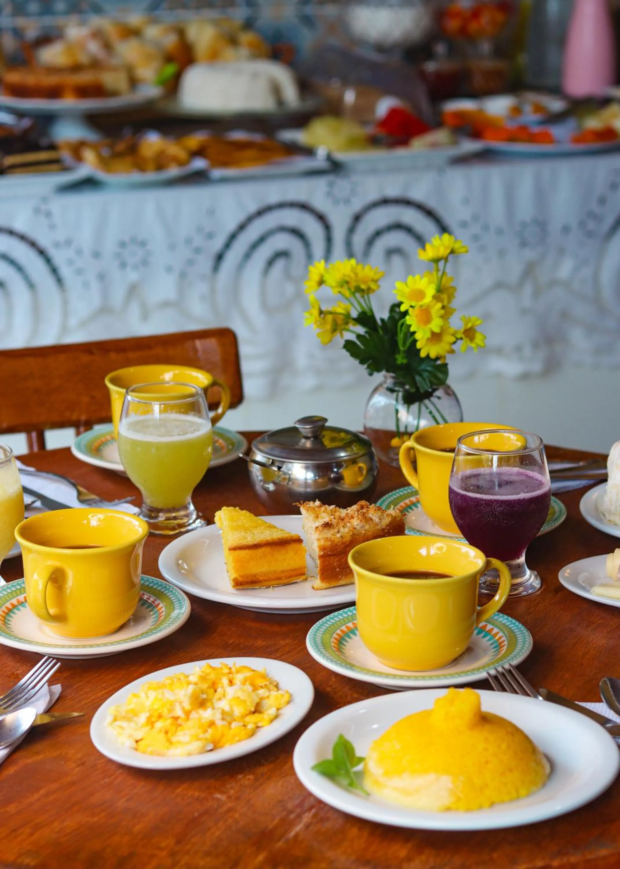 Breakfast in Pousada Som dos Pássaros