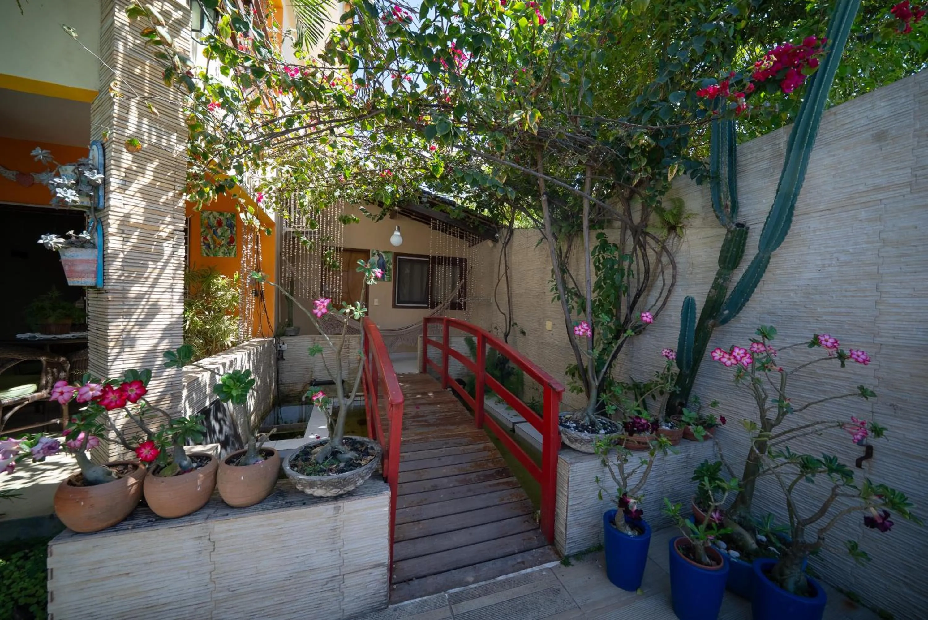 Garden in Pousada Som dos Pássaros