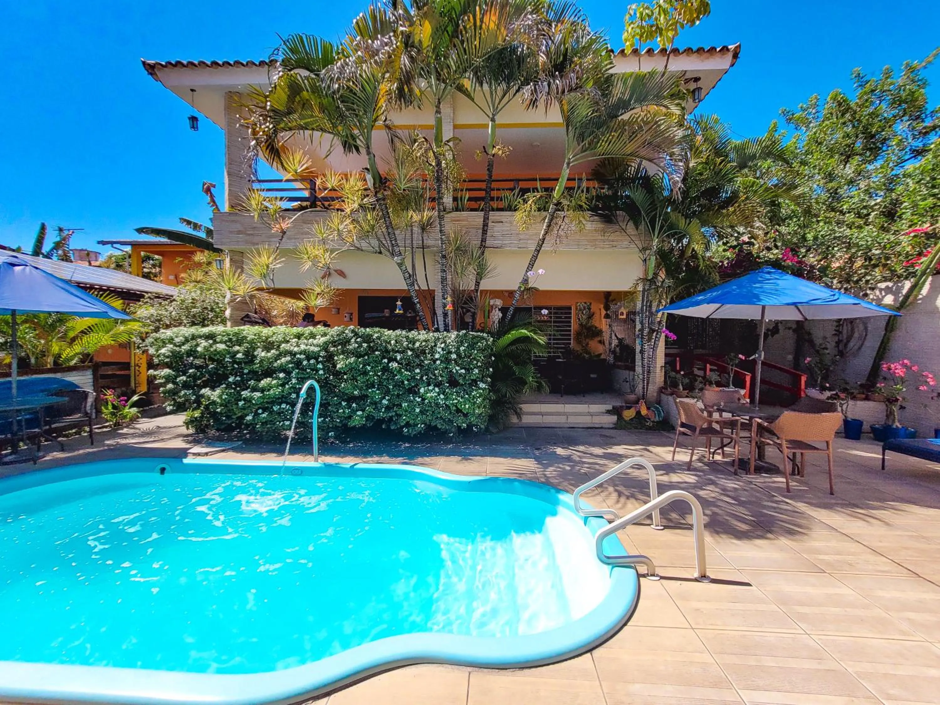 Property building in Pousada Som dos Pássaros