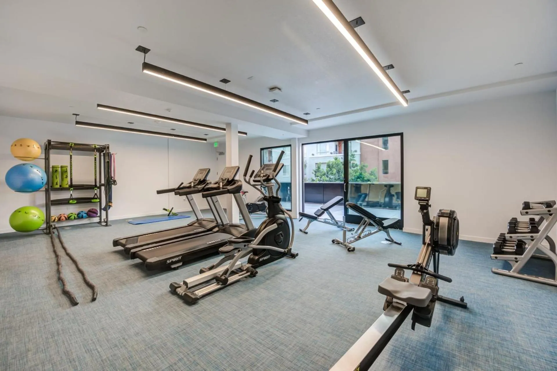 Fitness centre/facilities in StaysPro - Cityscape Luxury Rental Homes in the Heart of Los Angeles