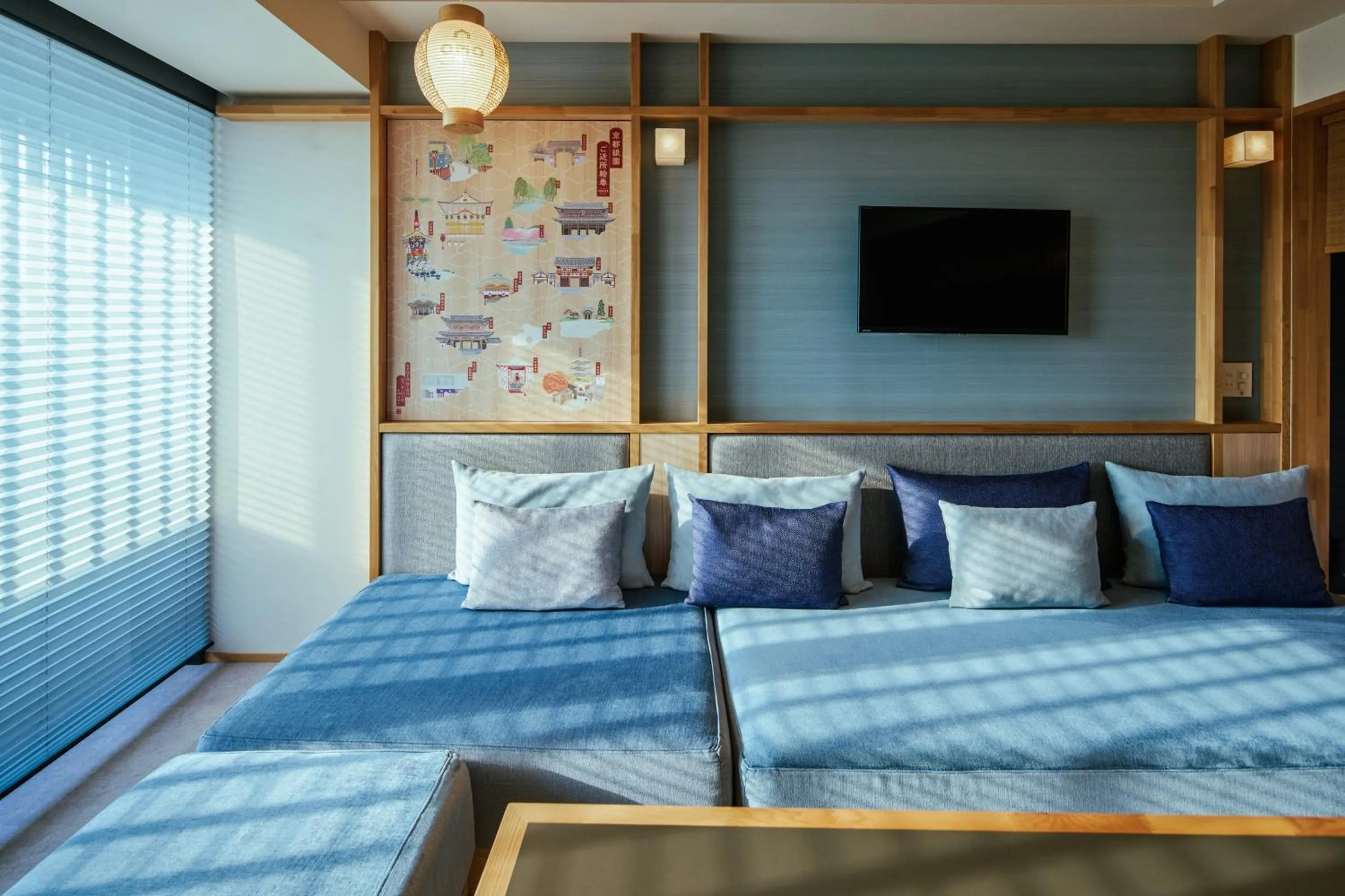 Photo of the whole room, Bed in OMO5 Kyoto Gion by Hoshino Resorts