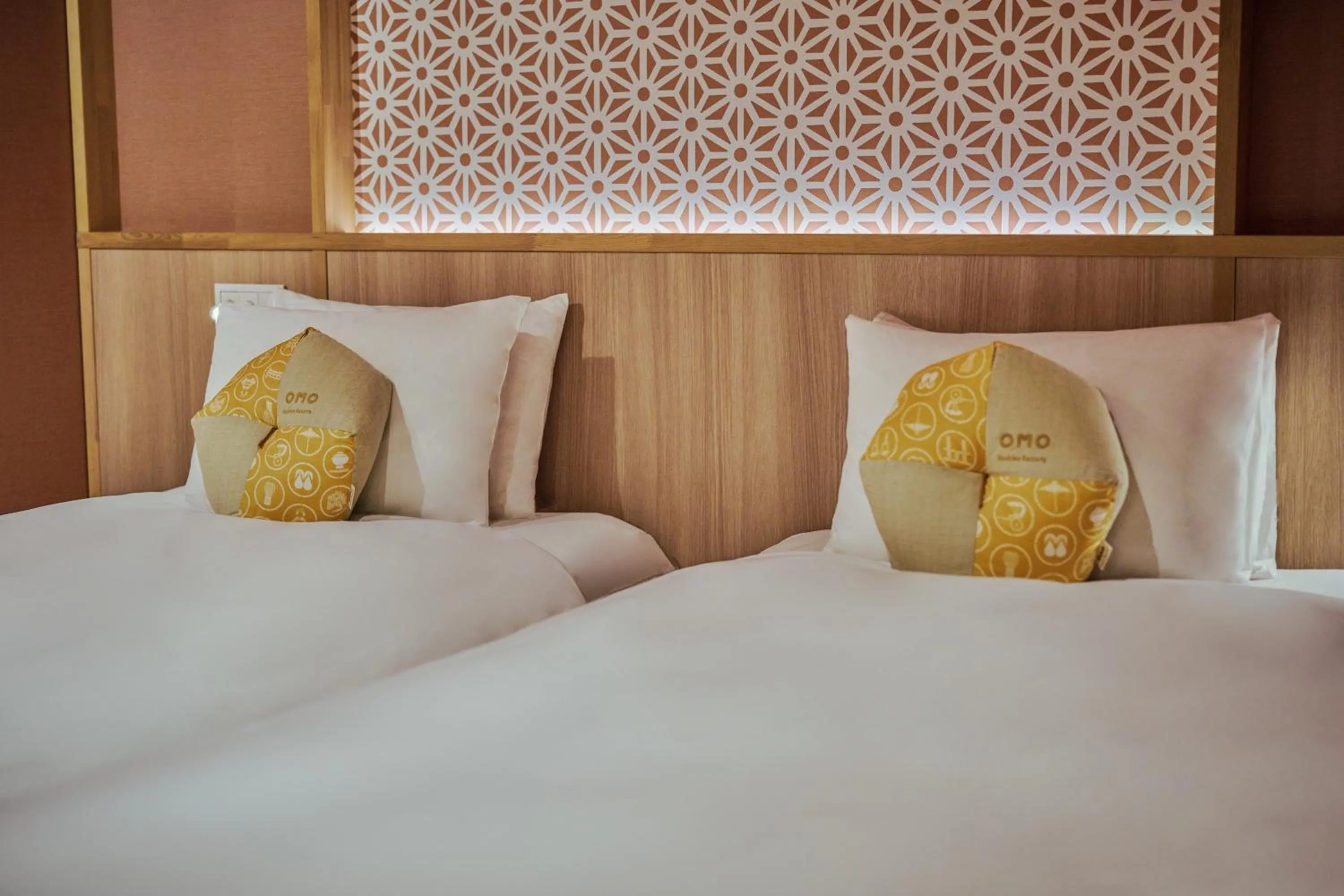 Bed in OMO5 Kyoto Gion by Hoshino Resorts