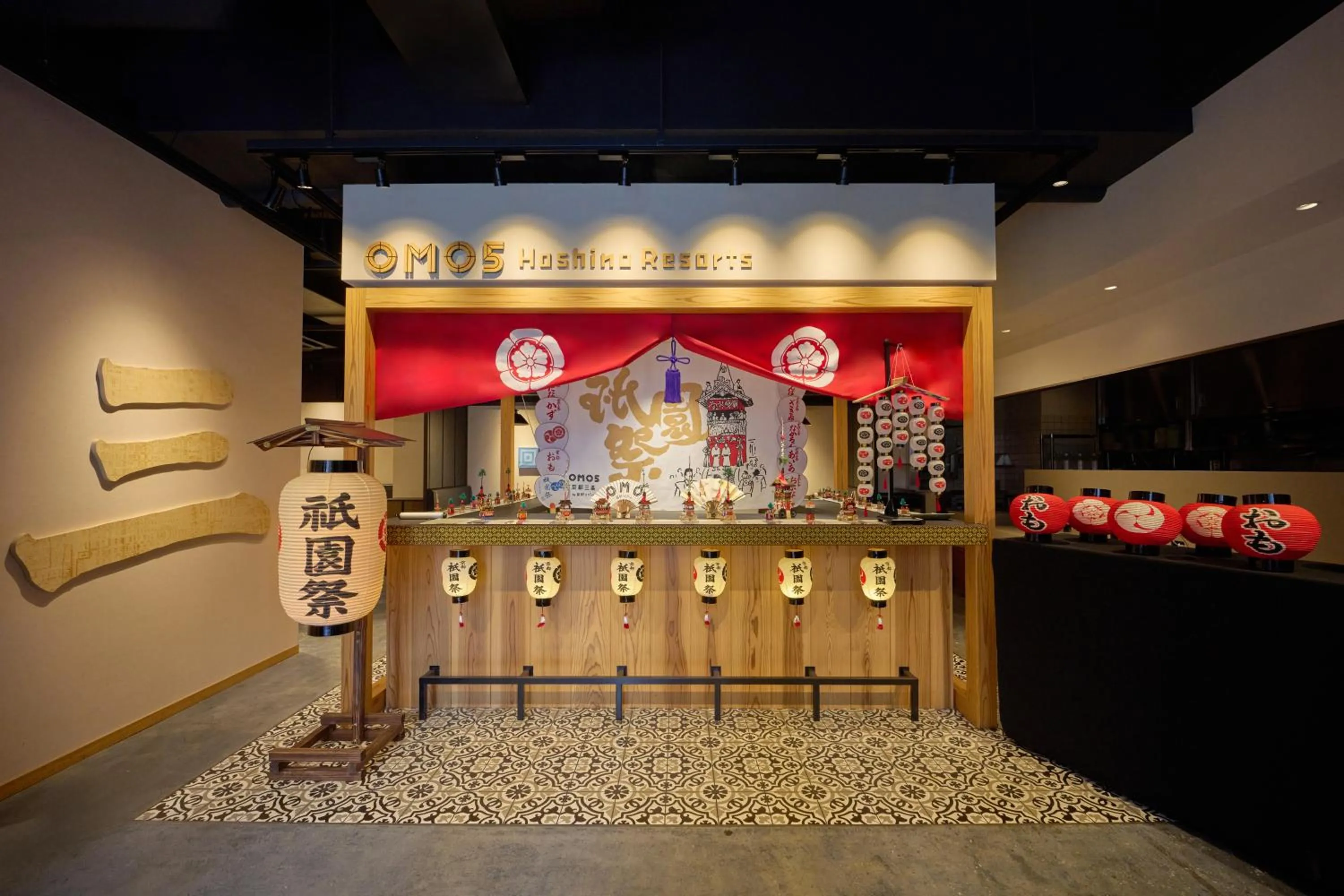 Area and facilities in OMO5 Kyoto Sanjo by Hoshino Resorts